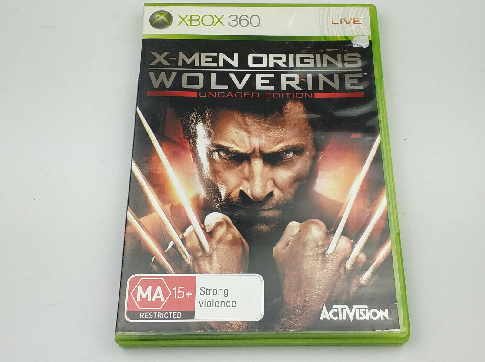 Mint Disc Xbox X Men Origins Wolverine Uncaged Edition Inc Manual