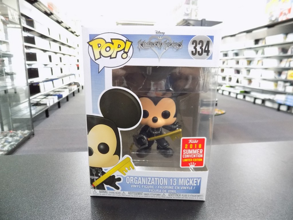 Brand New Funko Pop Kingdom Hearts Organization 13 Mickey 334 Vinyl