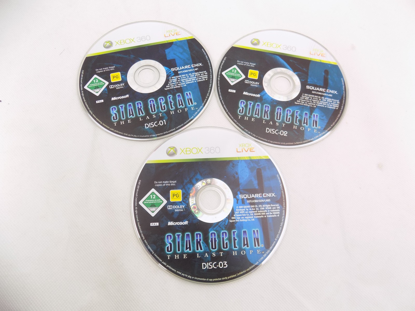 Mint Disc Xbox 360 Star Ocean The Last Hope Disc Only Free Postage