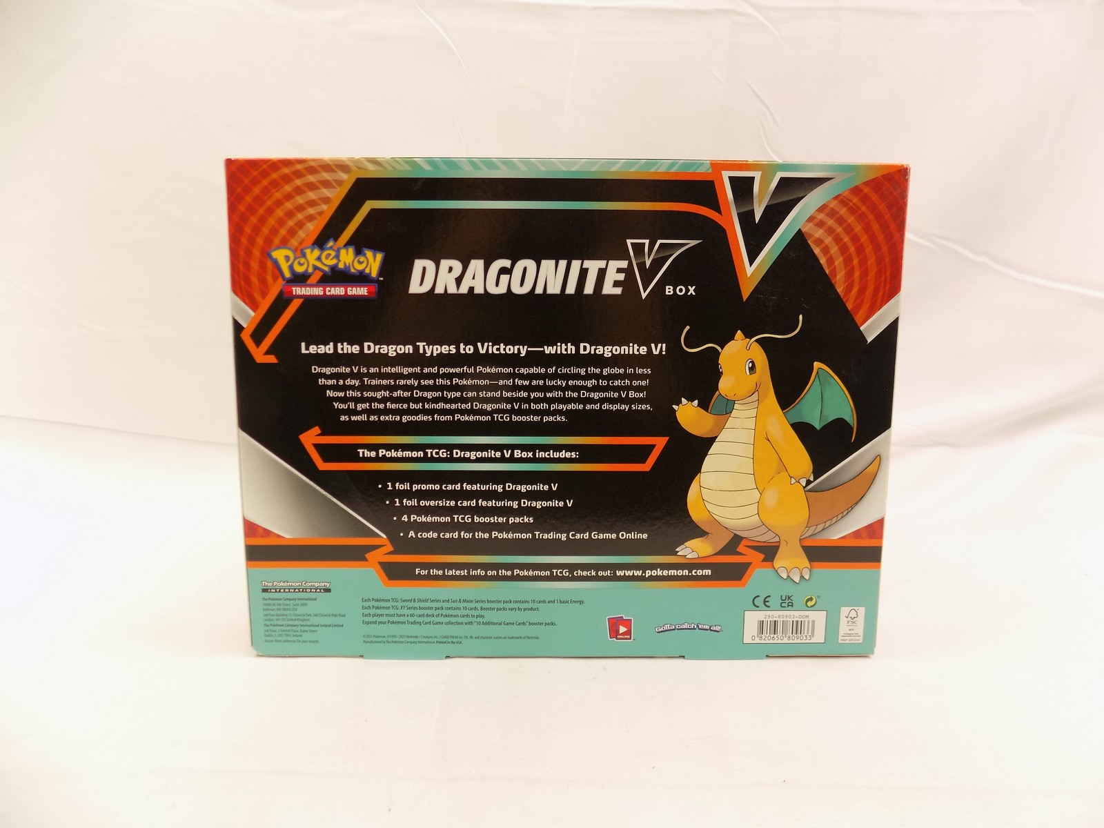 Brand New Pokemon TCG Dragonite V Box Starboard Games