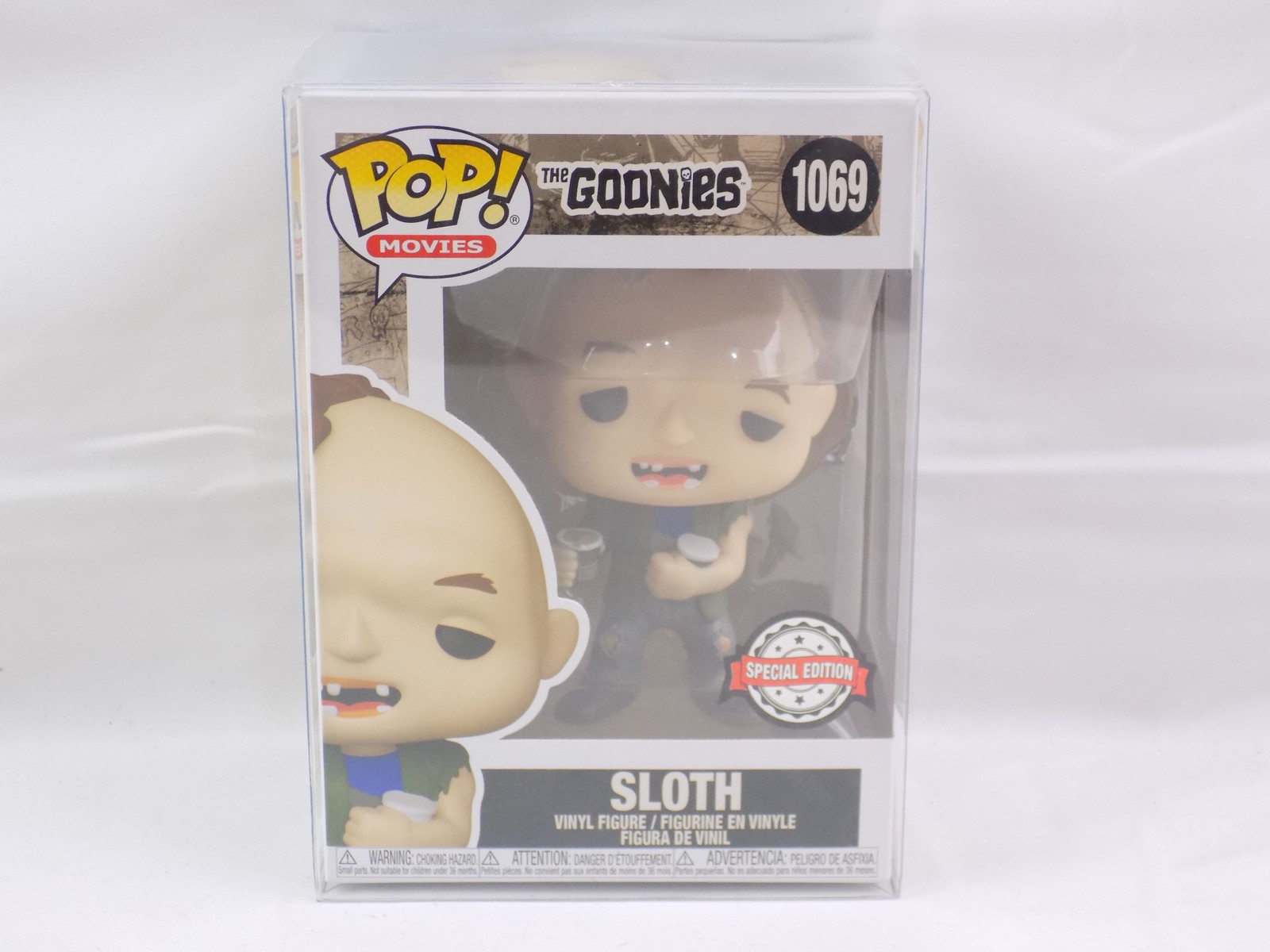 Brand New Funko Sloth 1069 The Goonies Pop Figure Starboard Games