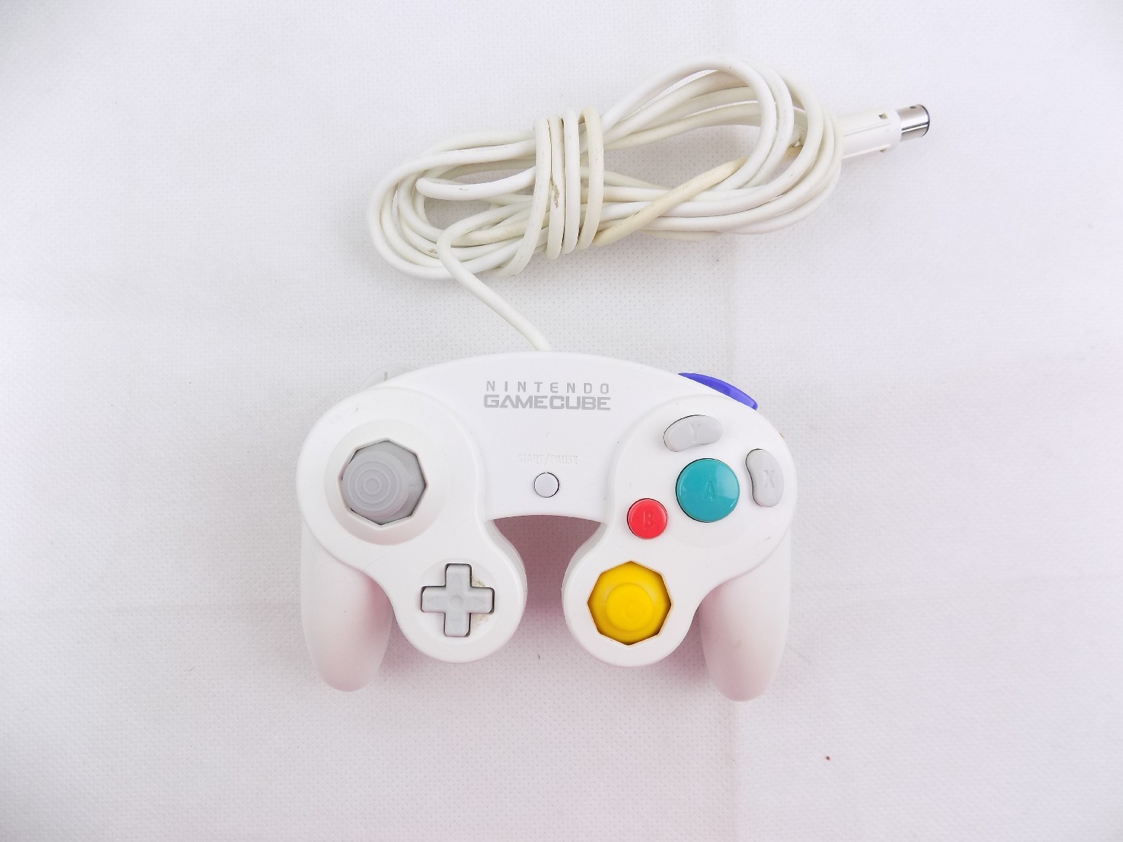 Genuine Nintendo Gamecube White Controller - Starboard Games