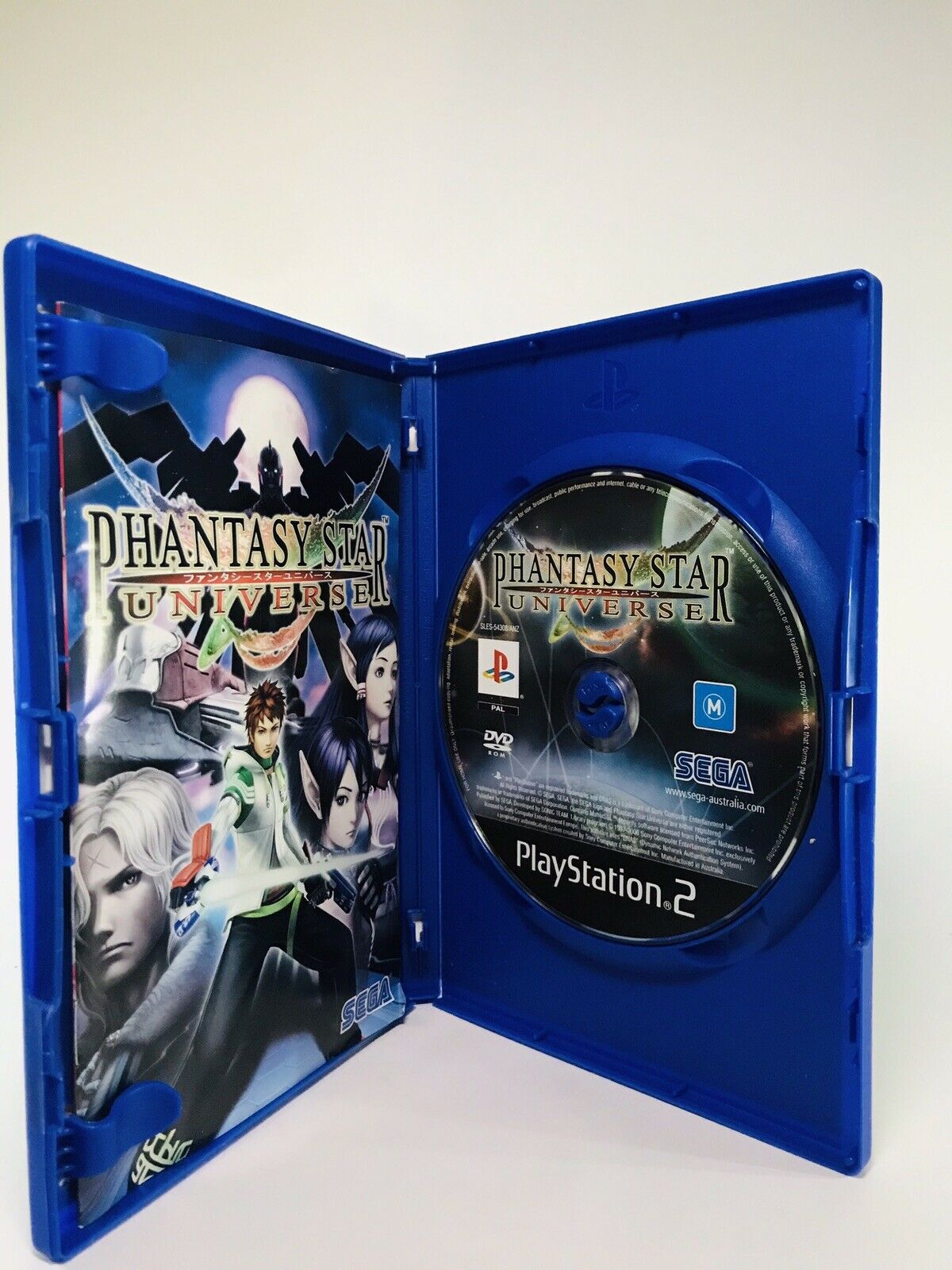 Mint Disc Playstation 2 Ps2 Phantasy Star Universe – Complete – Inc ...