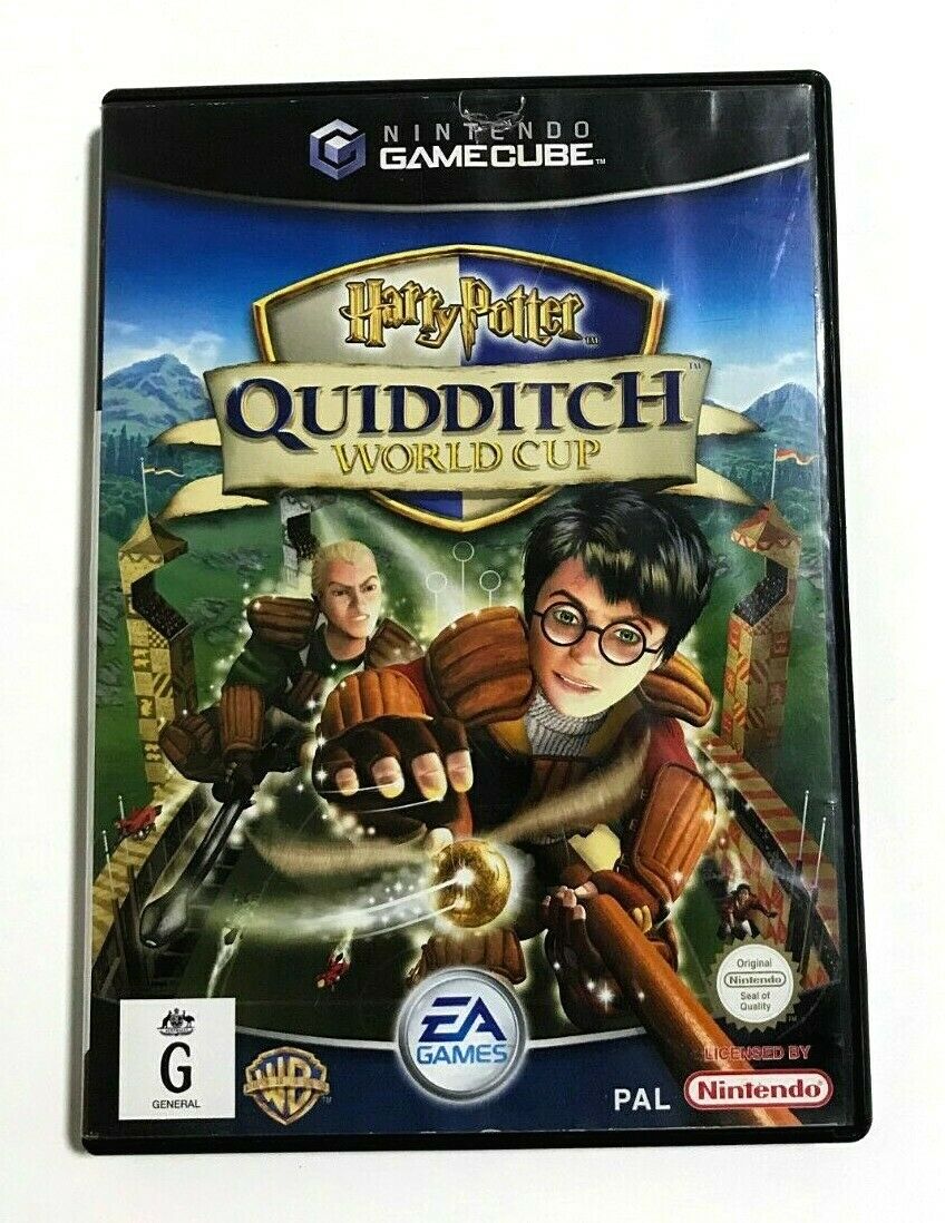 Mint Disc Nintendo Gamecube Harry Potter Quidditch World Cup - Inc ...