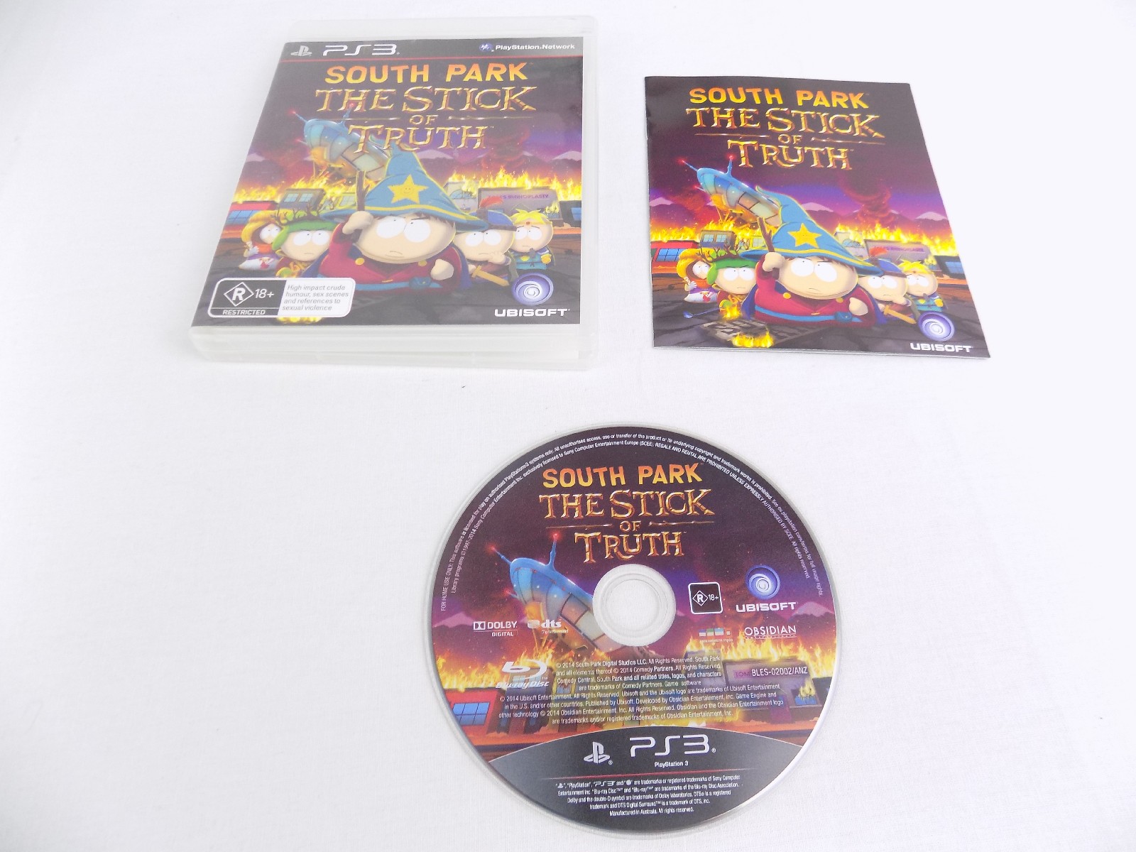 Mint Disc Playstation 3 Ps3 South Park: The Stick Of Truth Free Postage -  Starboard Games