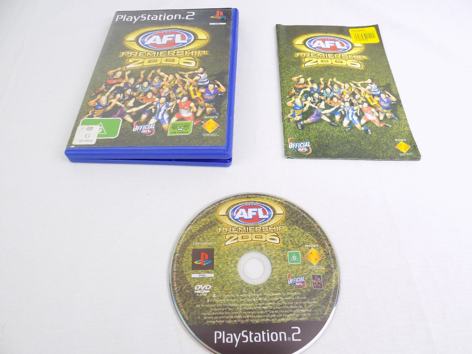 Mint Disc Playstation 2 Ps2 AFL premiership 2006 06