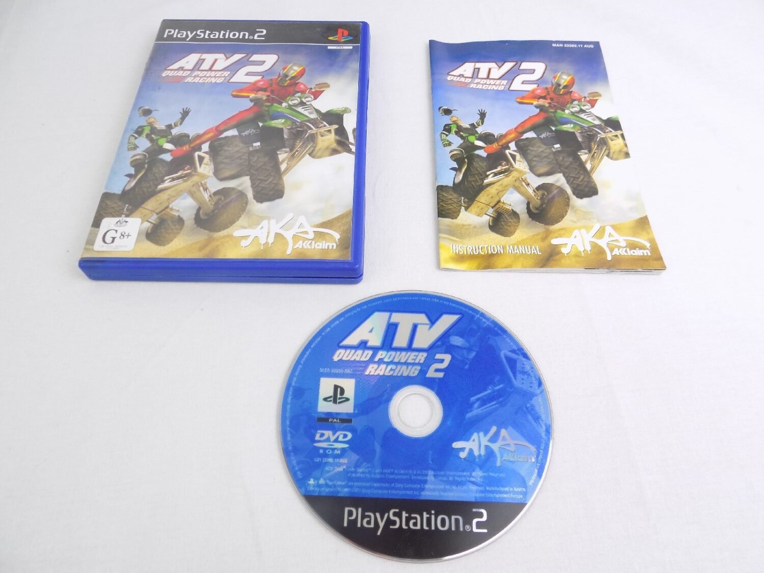 Mint Disc Playstation 2 Ps2 ATV Quad Power Racing 2 II