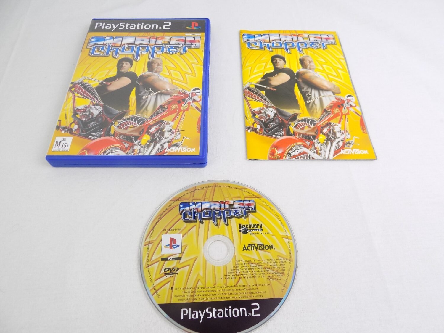 Mint Disc Playstation 2 Ps2 American Chopper 1 I First