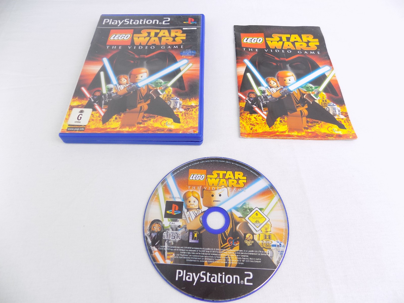 Lego star wars the video game playstation 2 hot sale