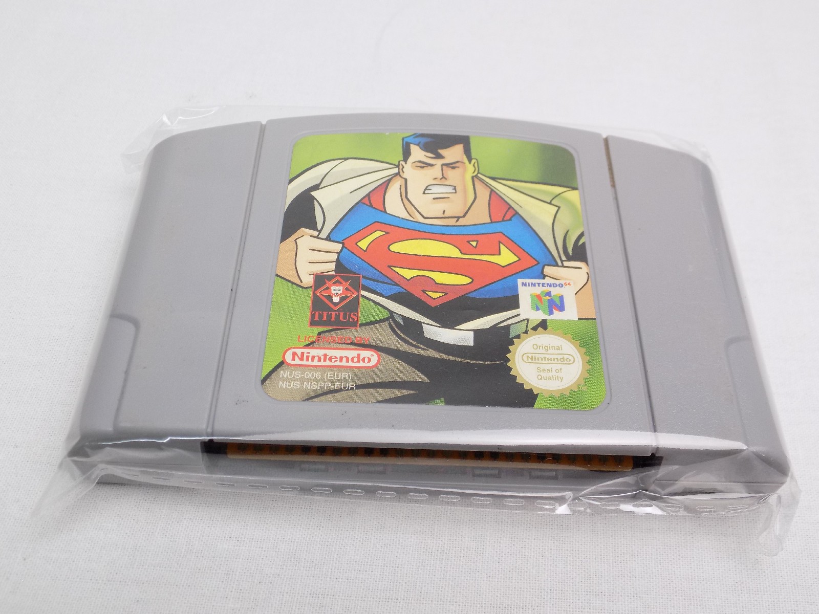 Nintendo 64 N64 Like New Superman 64 Super-Man - PAL - Grade A