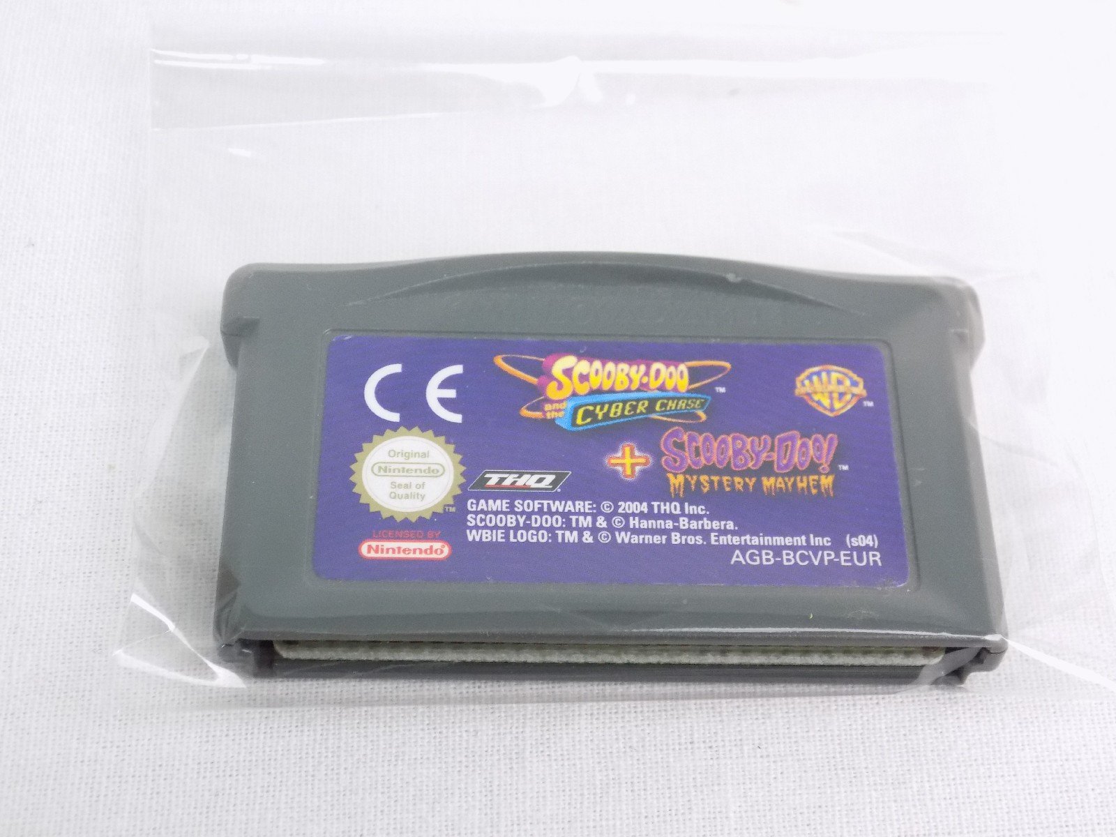 Gameboy Like New Game Boy Advance GBA Scooby-Doo Cyber Chase & Mystery Mayhem 2 in 1 Grade A