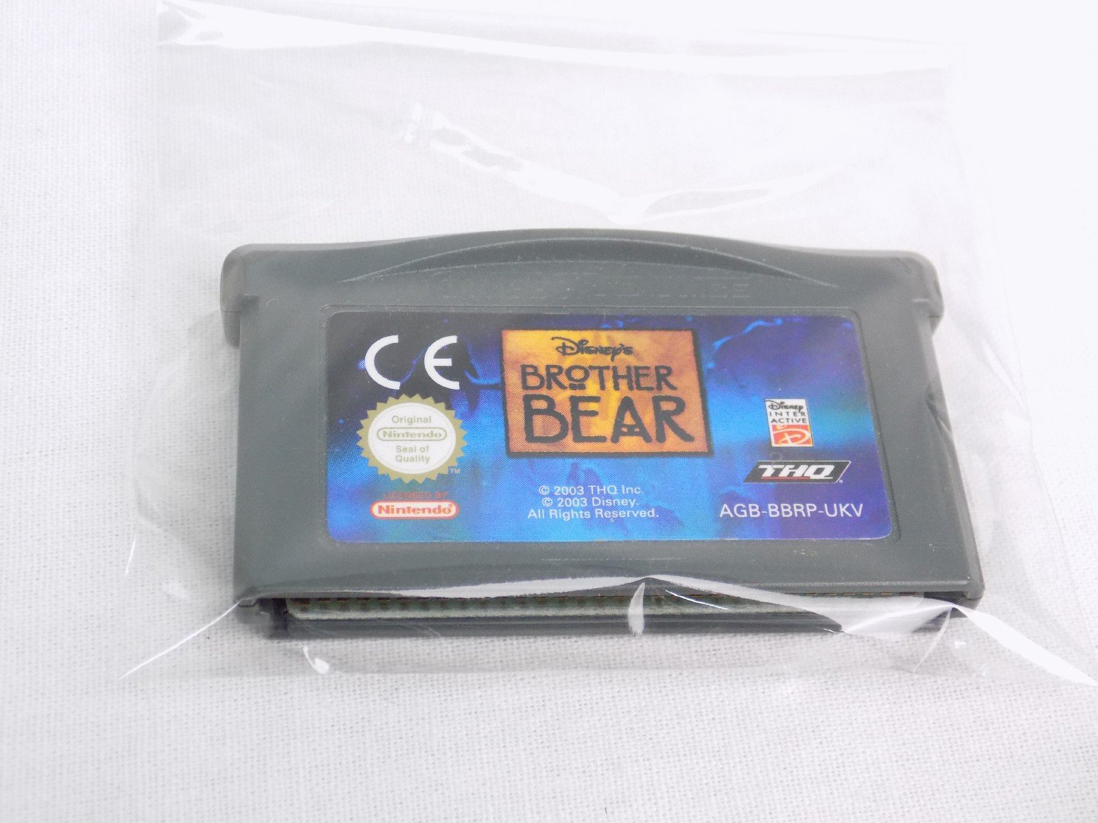 Gameboy Like New Game Boy Advance GBA DIsney's Brother Bear Grade A