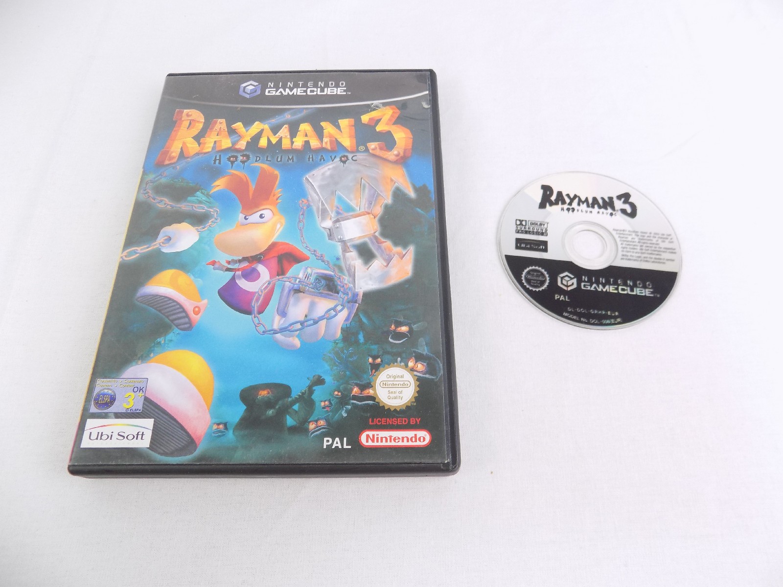 Mint Disc Nintendo Gamecube Rayman 3 Hoodlum Havoc Free Postage ...