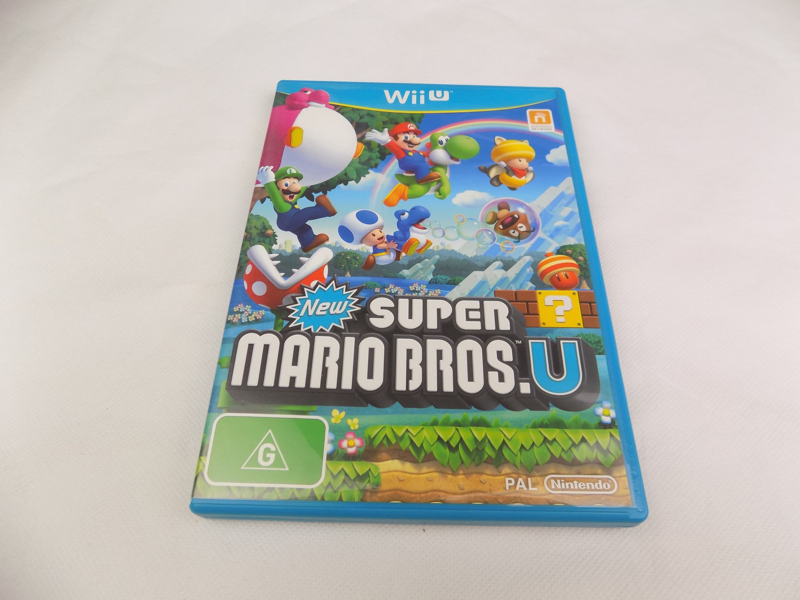 Mint Disc Nintendo Wii U New Super Mario Bros. U - No Manual ...