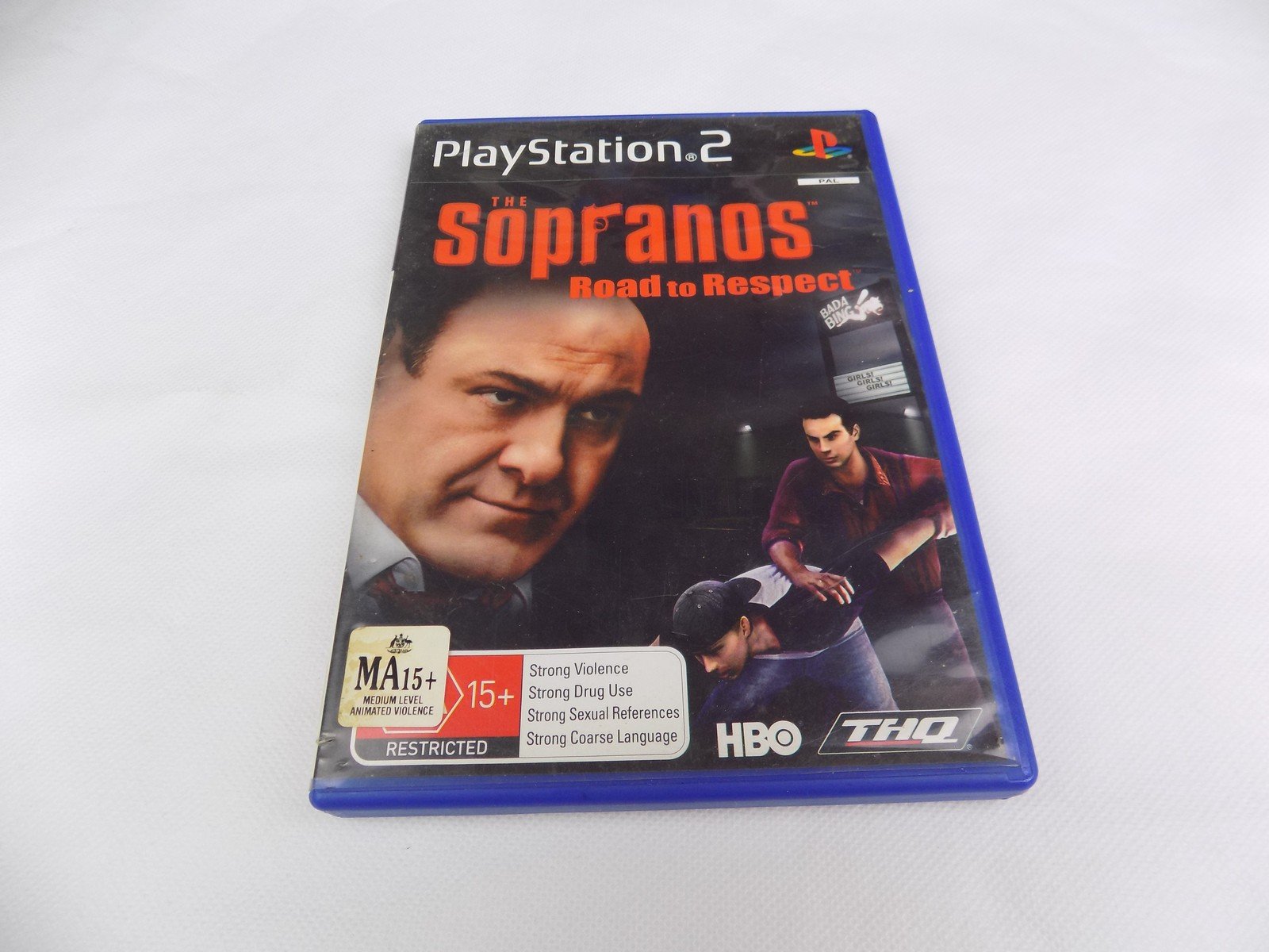 Mint Disc Playstation 2 Ps2 The Sopranos Road To Respect - Inc Manual
