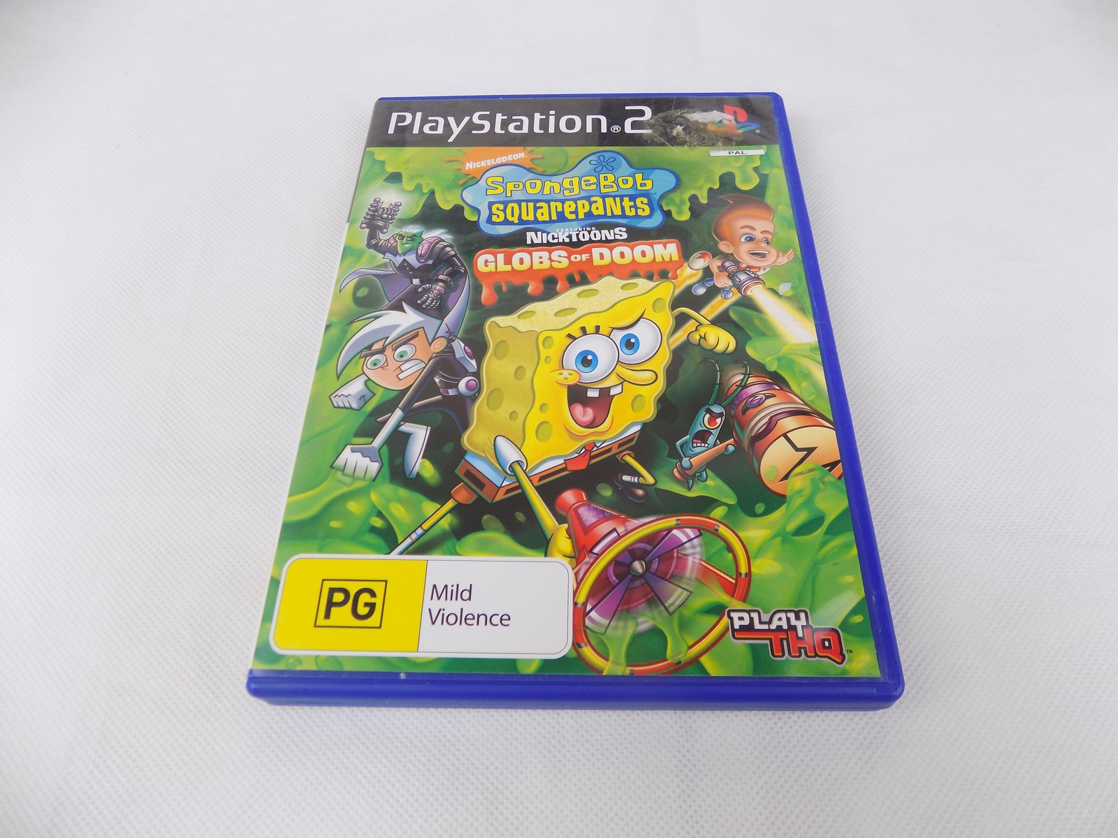 Mint Disc Playstation 2 Ps2 Spongebob Squarepants Globs of Doom - Inc ...