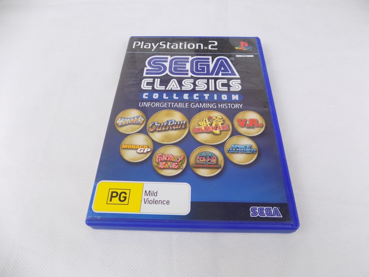 Mint Disc Playstation 2 Ps2 Sega Classics Collection - Inc Manual