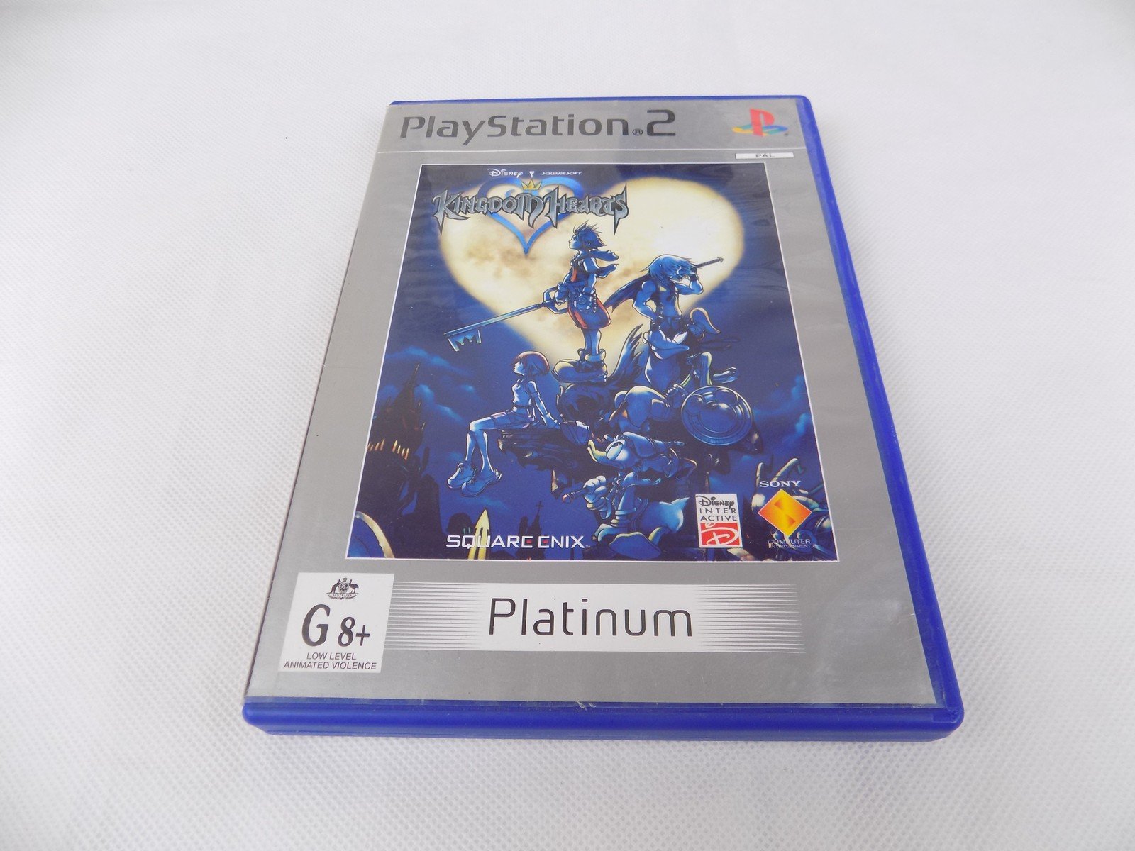 Mint Disc Playstation 2 Ps2 Platinum Kingdom Hearts 1 First Game - No Manual
