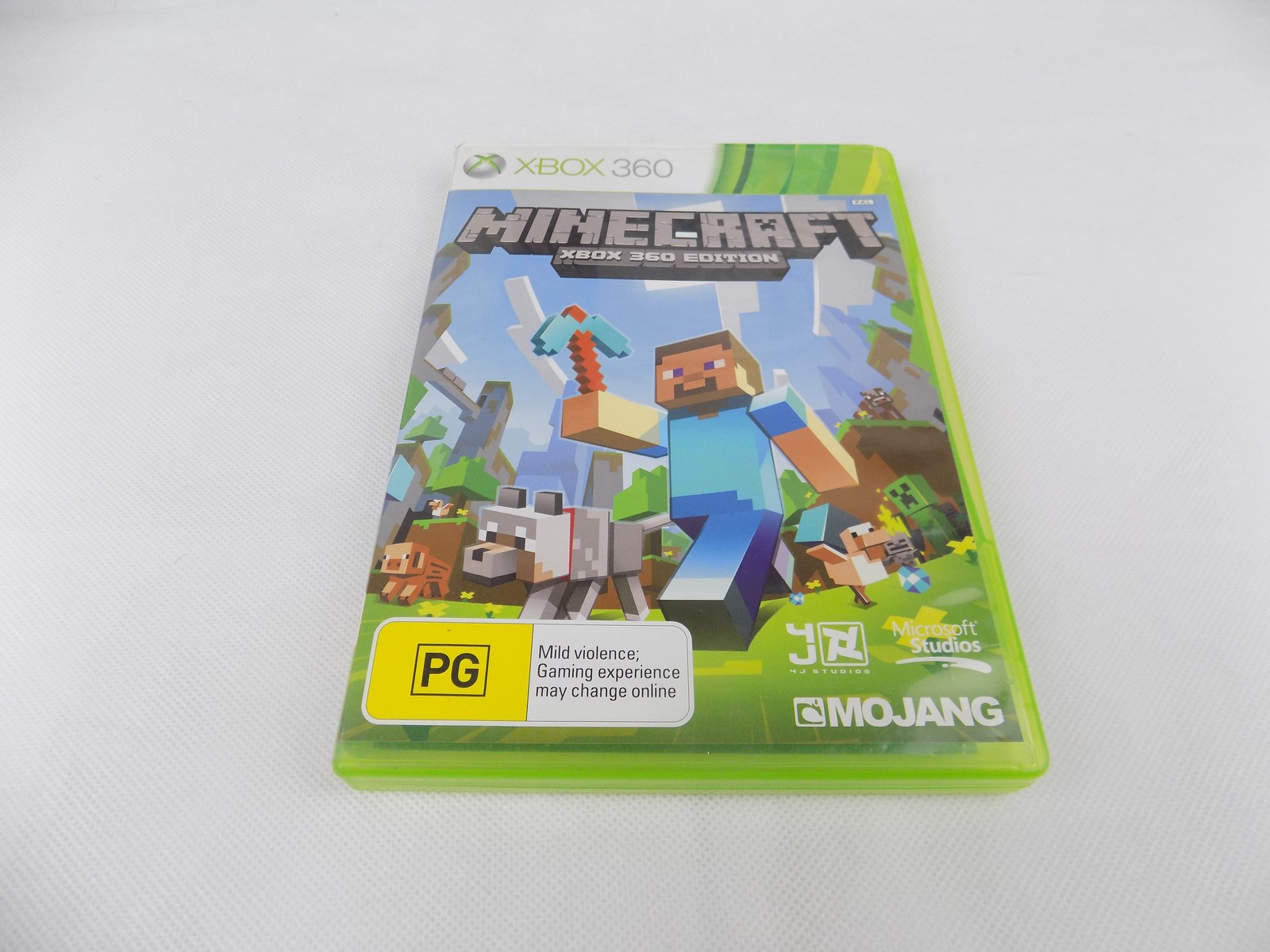 Mint Disc Xbox 360 Minecraft – No Manual - Starboard Games