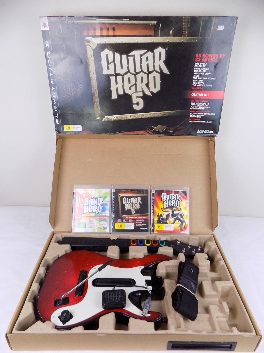 PlayStation 3 Guitar Hero 5 / Band Hero Wireless Guitar