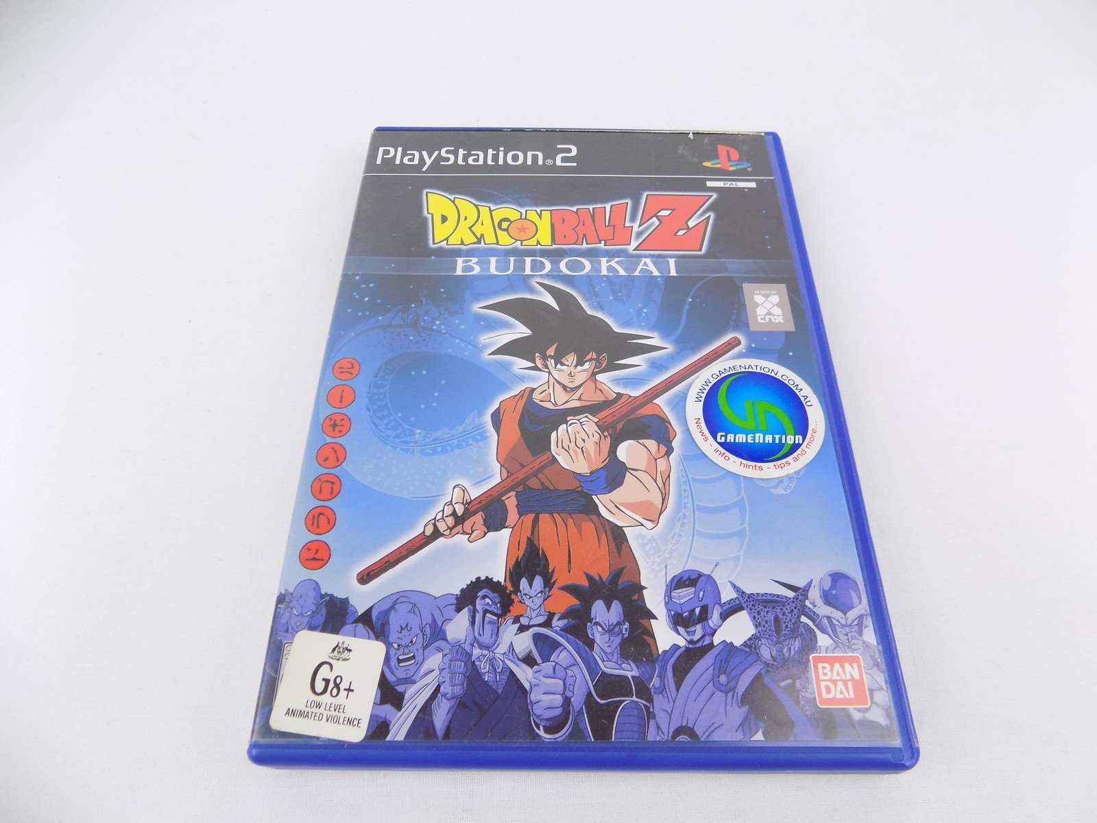 Mint Disc Playstation 2 Ps2 Dragon Ball Z Budokai - Inc Manual