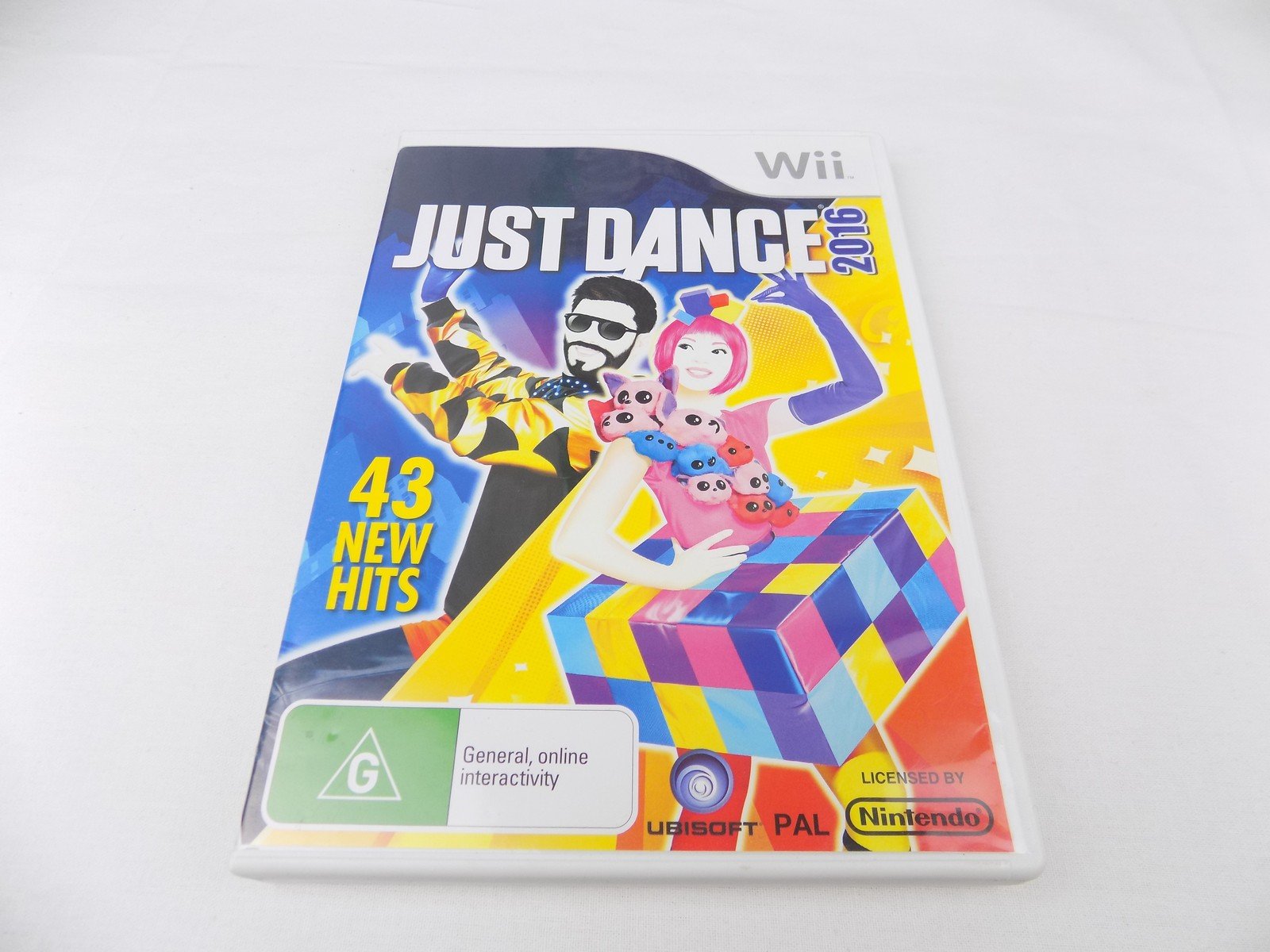 Mint Disc Nintendo Wii Just Dance 2016 2k16 16 Wii U Comp. - Inc Manual