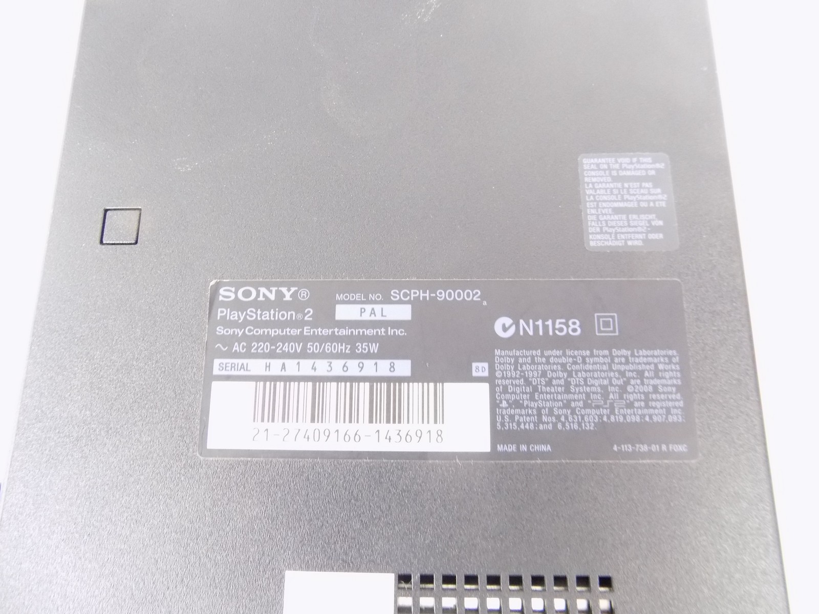 ps2 scph 90002