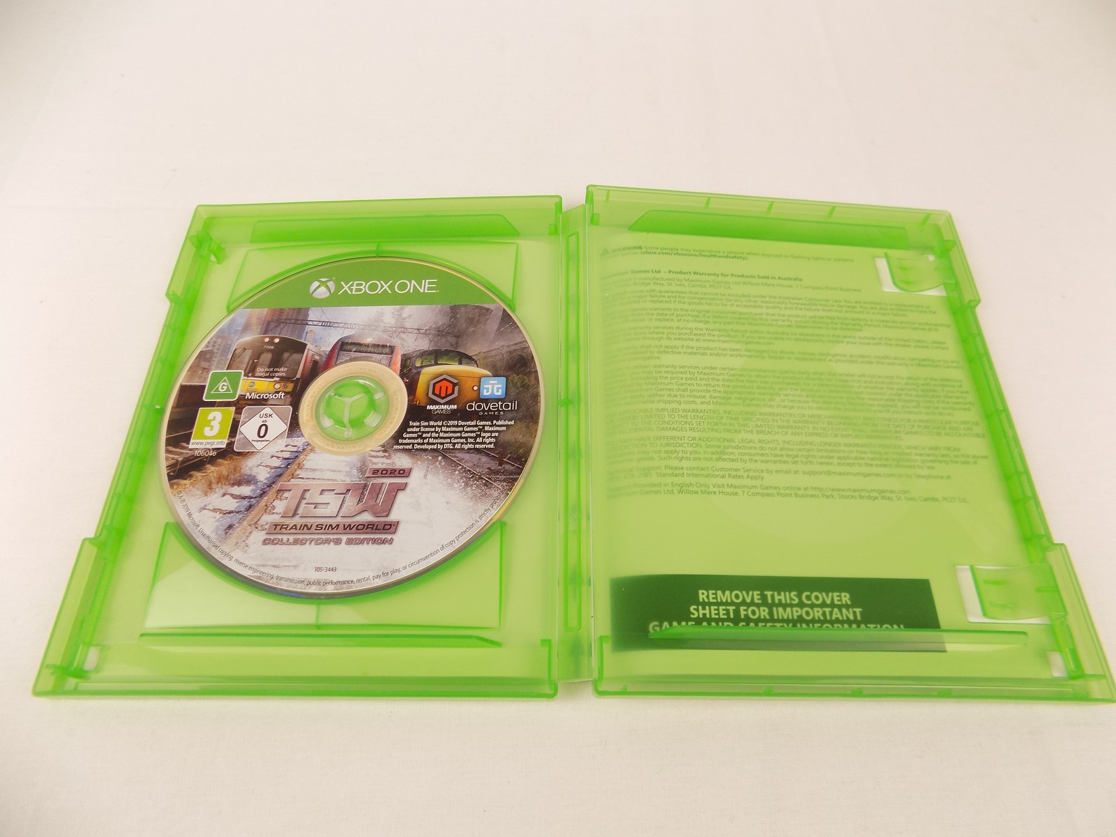 Mint Disc Xbox One TSW Train Sim World 2020 Collector’s Edition Free ...