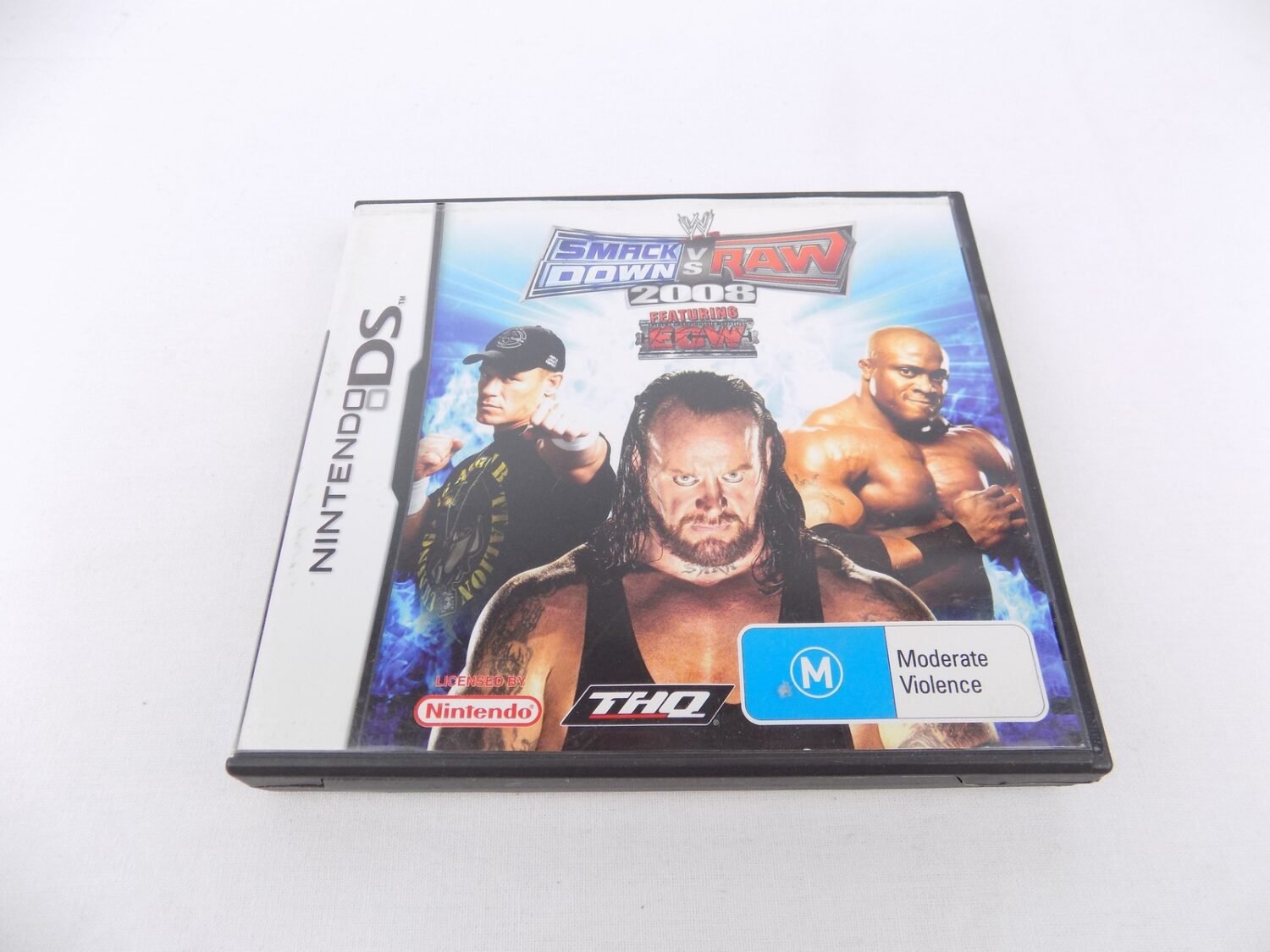 Like New Nintendo DS WWE Smackdown vs. Raw 2008 08 - No Manual
