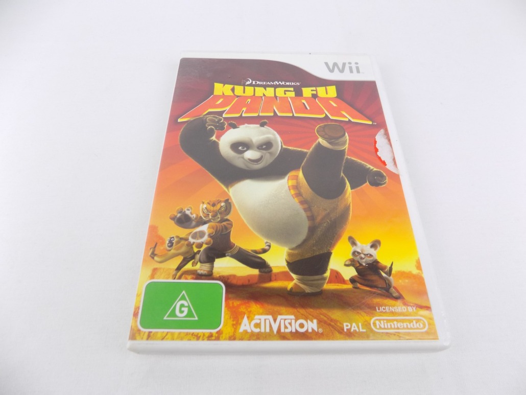 Mint Disc Nintendo Wii Kung Fu Panda Wii U Comp. – Inc Manual ...