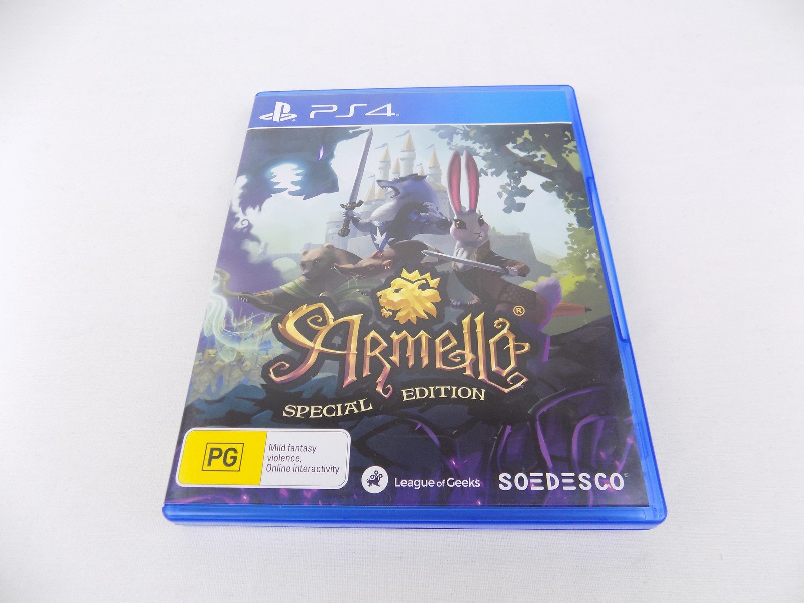 Mint Disc Playstation 4 Ps4 Armello Special Edition