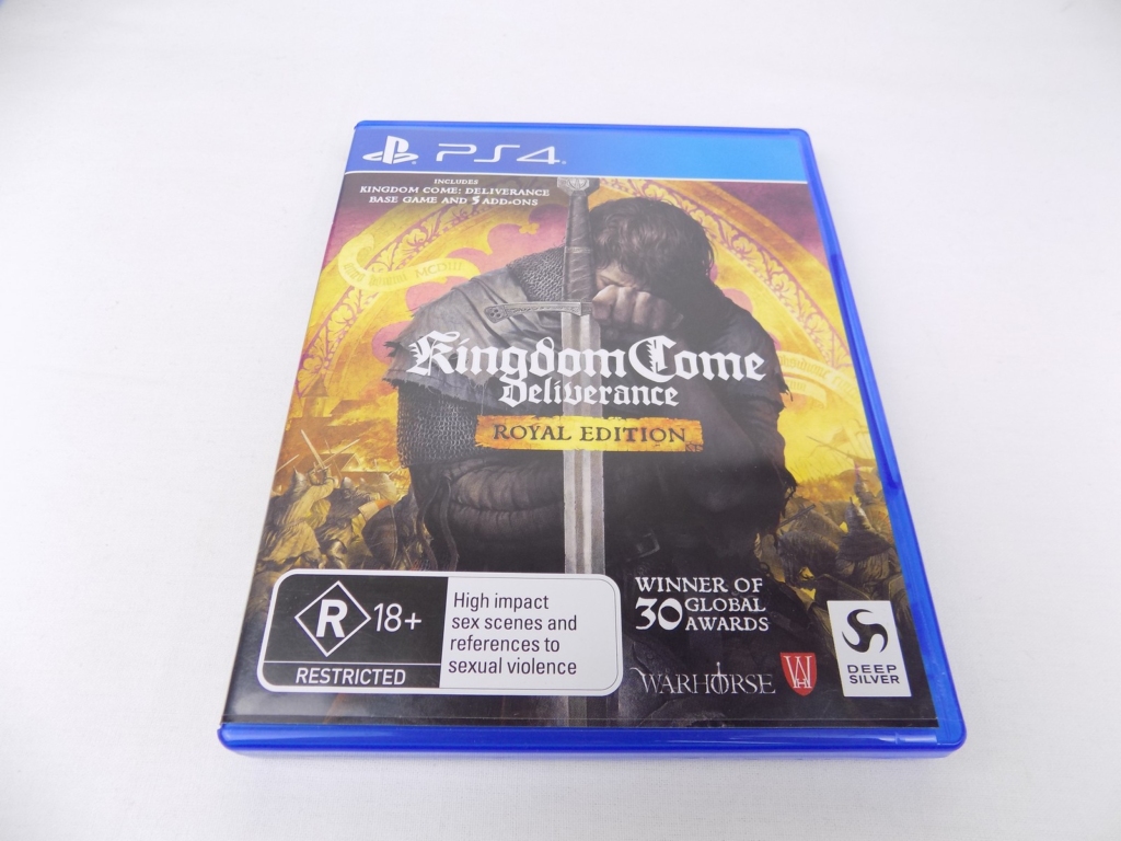 Mint Disc Playstation 4 Ps4 Kingdom Come Deliverance Royal Edition Free  Postage - Starboard Games