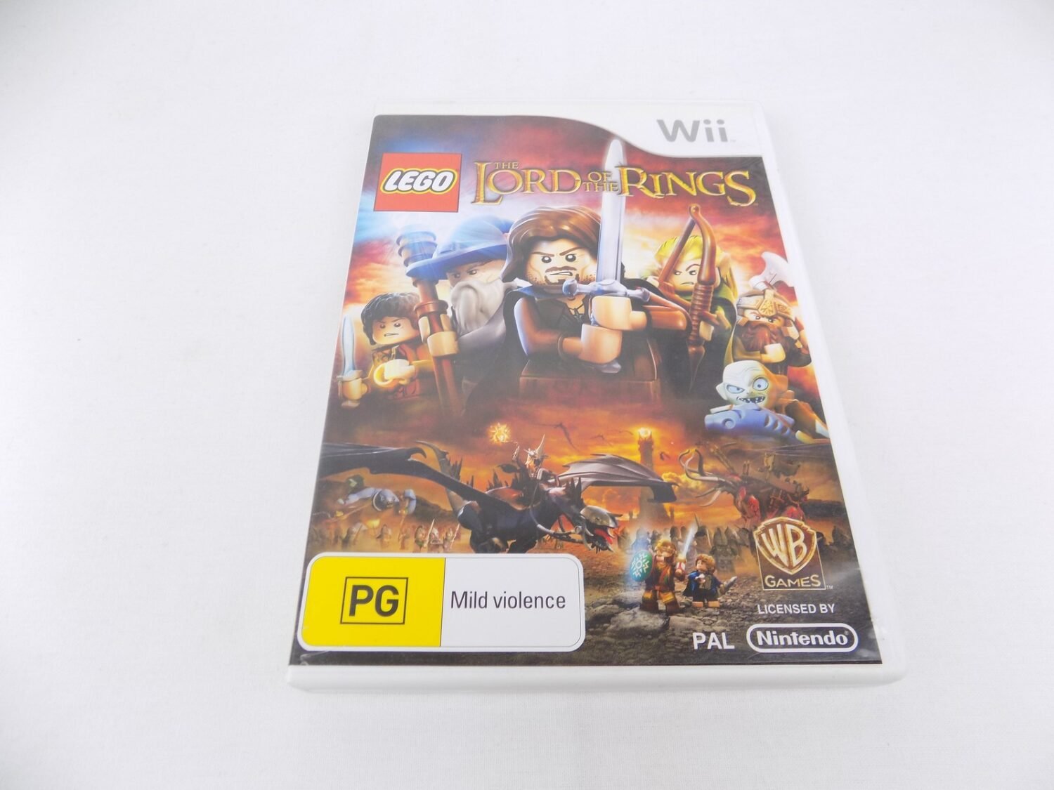 Mint Disc Nintendo Wii LEGO The Lord of the Rings Wii U Comp. - Inc Manual