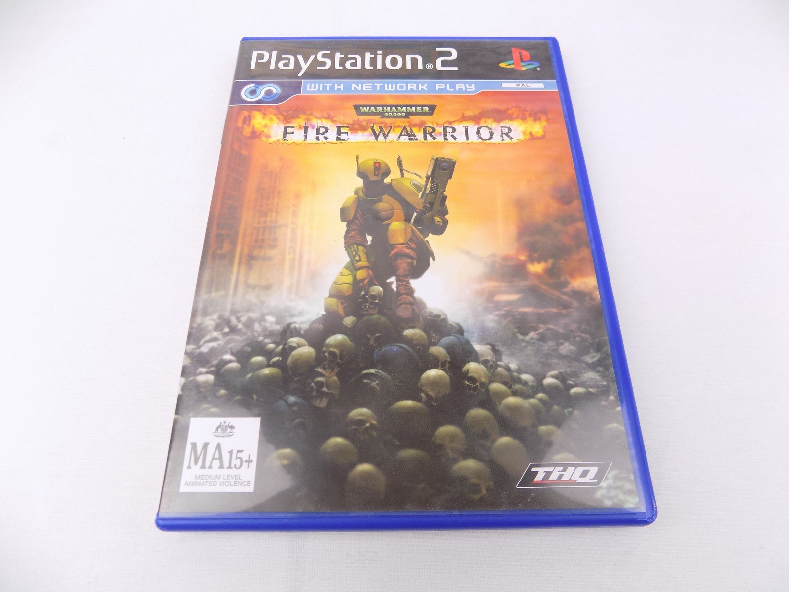 Mint Disc Playstation 2 Ps2 Warhammer 40000 Fire Warrior - Inc Manual