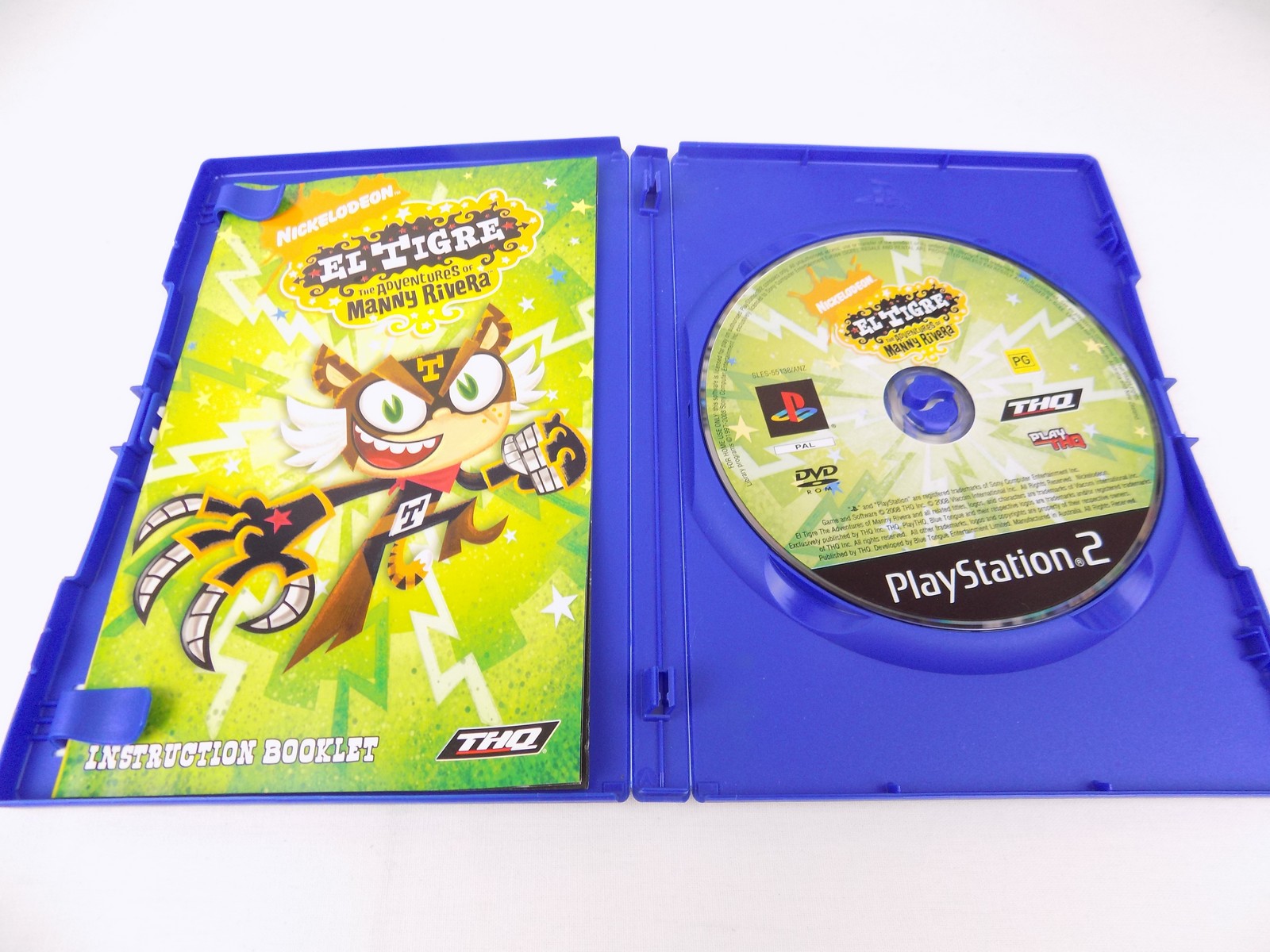 Mint Disc Playstation 2 Ps2 El Tigre: The Adventures of Manny Rivera – Inc  Manual - Starboard Games