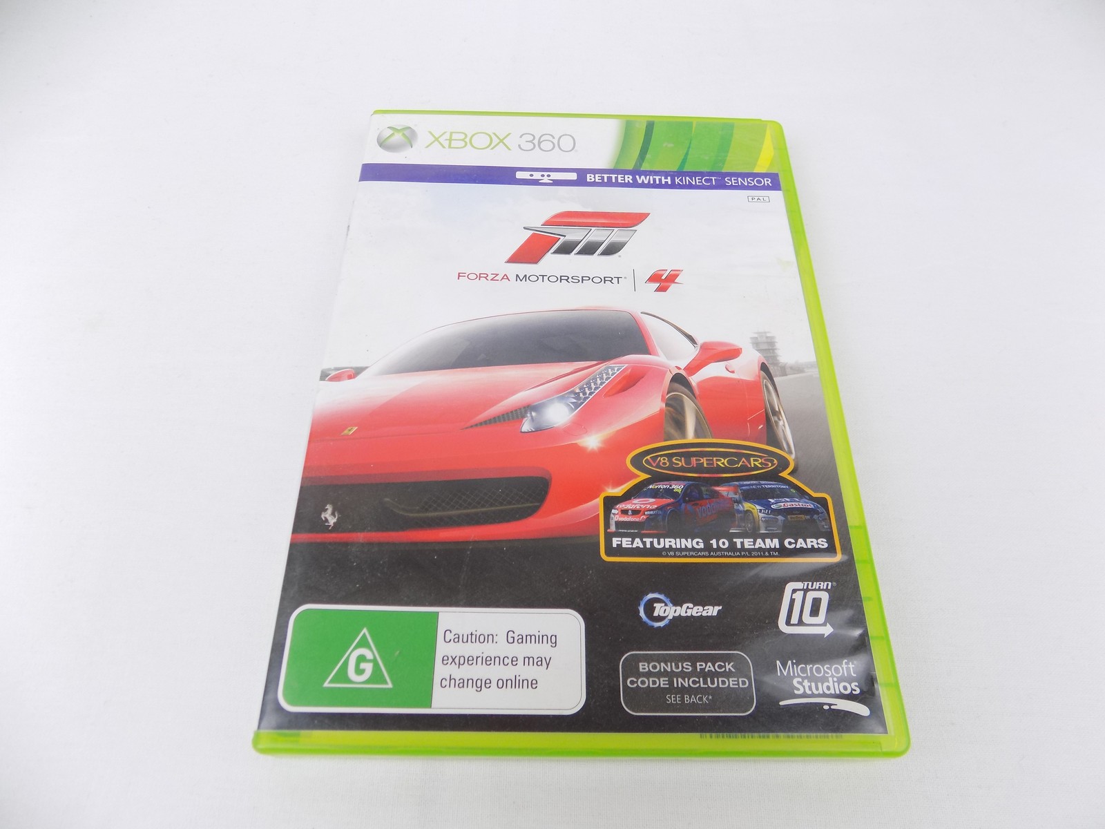 Mint Disc Xbox 360 Forza Motorsport 4 Complete 2 Disc Edition – Inc Manual  - Starboard Games