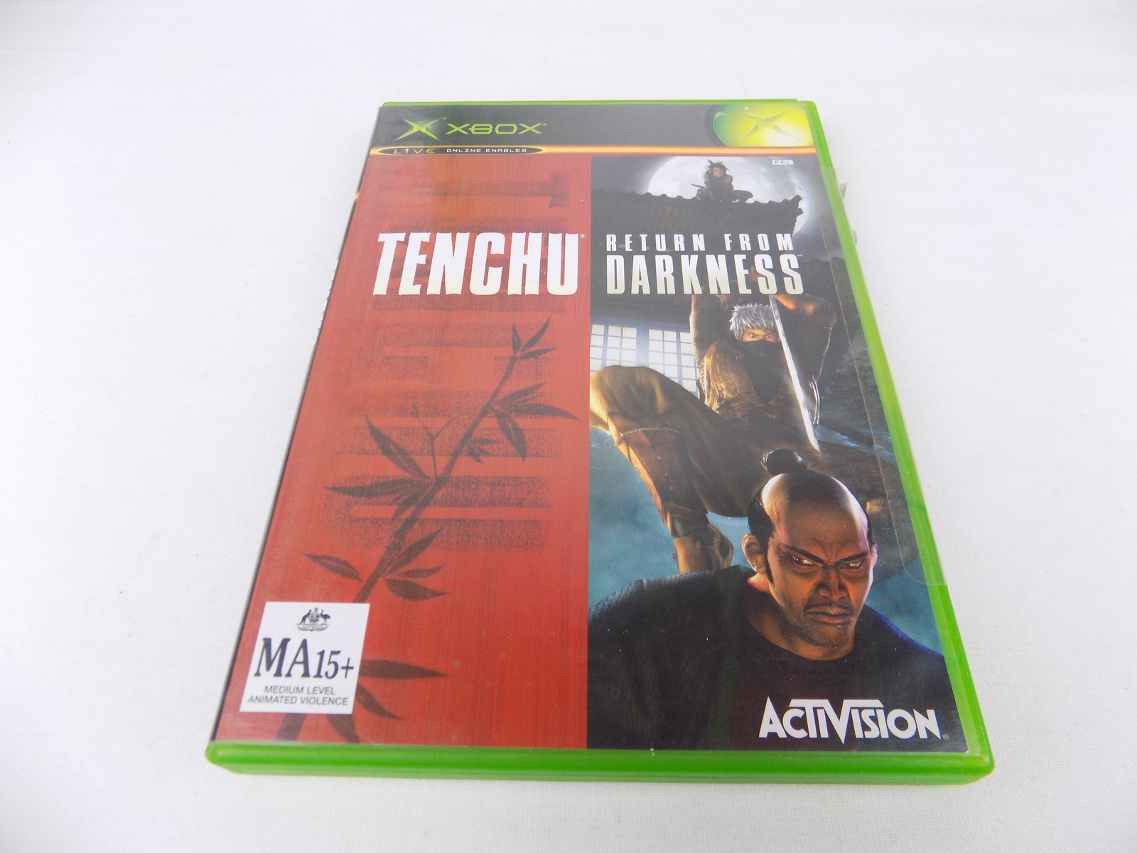 Mint Disc Xbox Original Tenchu Return From Darkness - Inc Manual ...