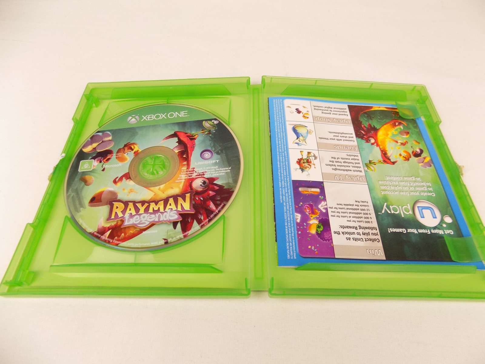 Mint Disc Xbox One Rayman Legends Free Postage - Starboard Games