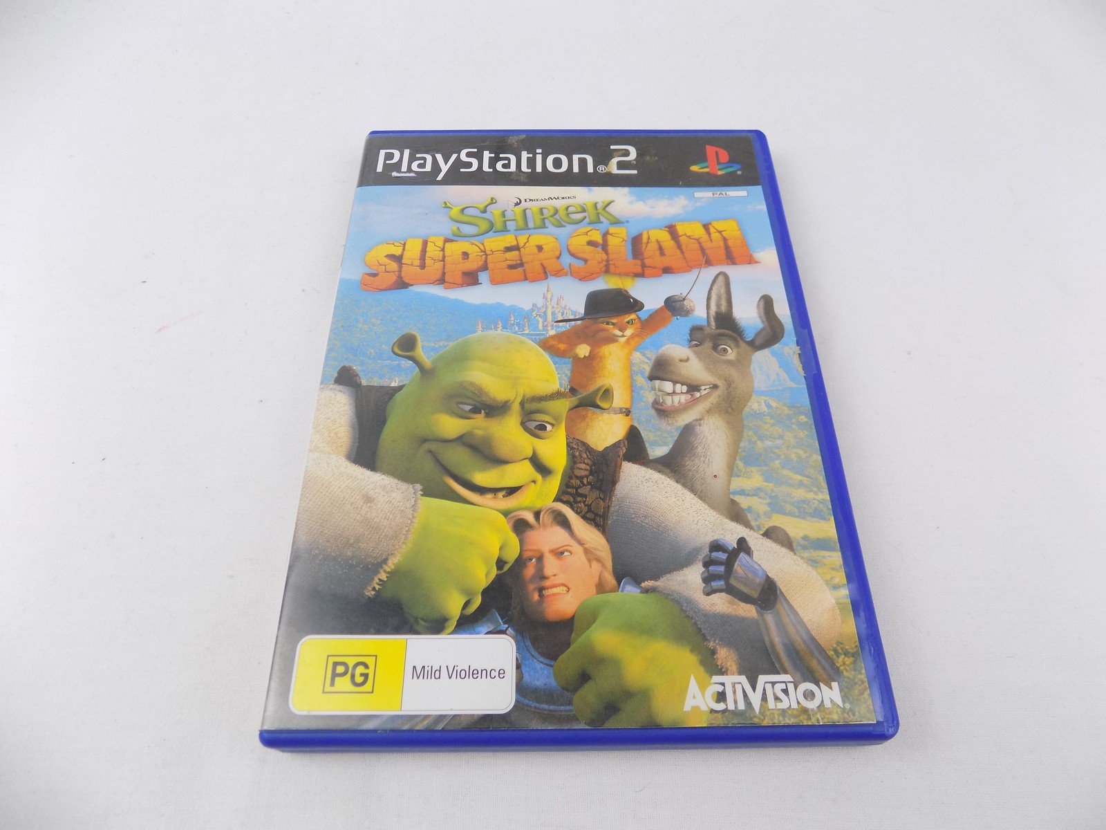 Mint Disc Playstation 2 Ps2 Shrek SuperSlam - Inc Manual
