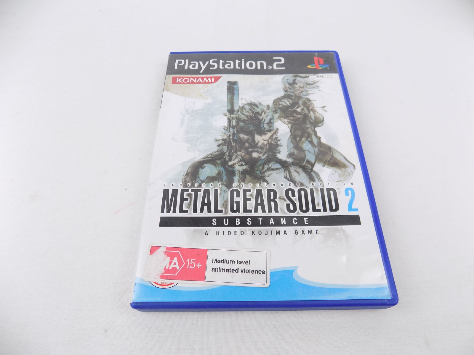 Mint Disc Playstation 2 Ps2 Metal Gear Solid 2 II Substance – No Manual ...