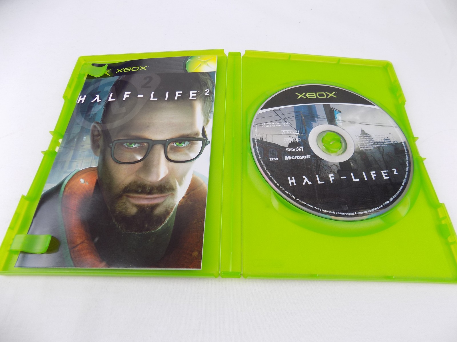 Mint Disc Xbox Original Half Life Ii Inc Manual Starboard Games