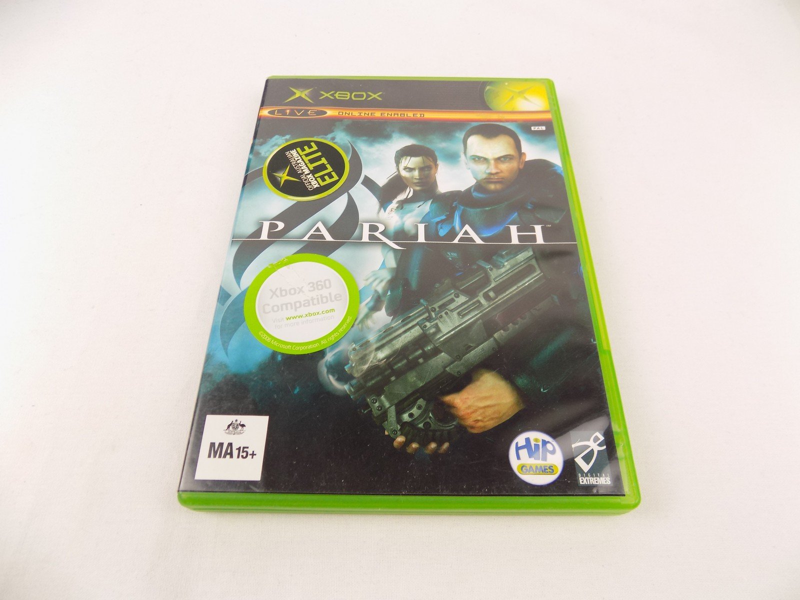 Mint Disc Xbox Original Pariah - Inc Manual