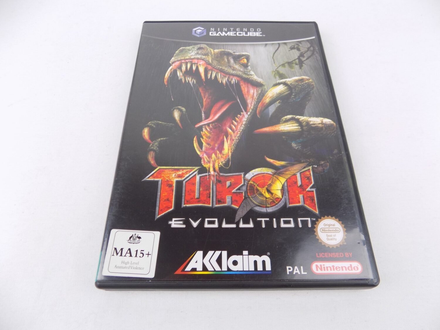 Mint Disc Nintendo Gamecube Turok Evolution - Inc Manual