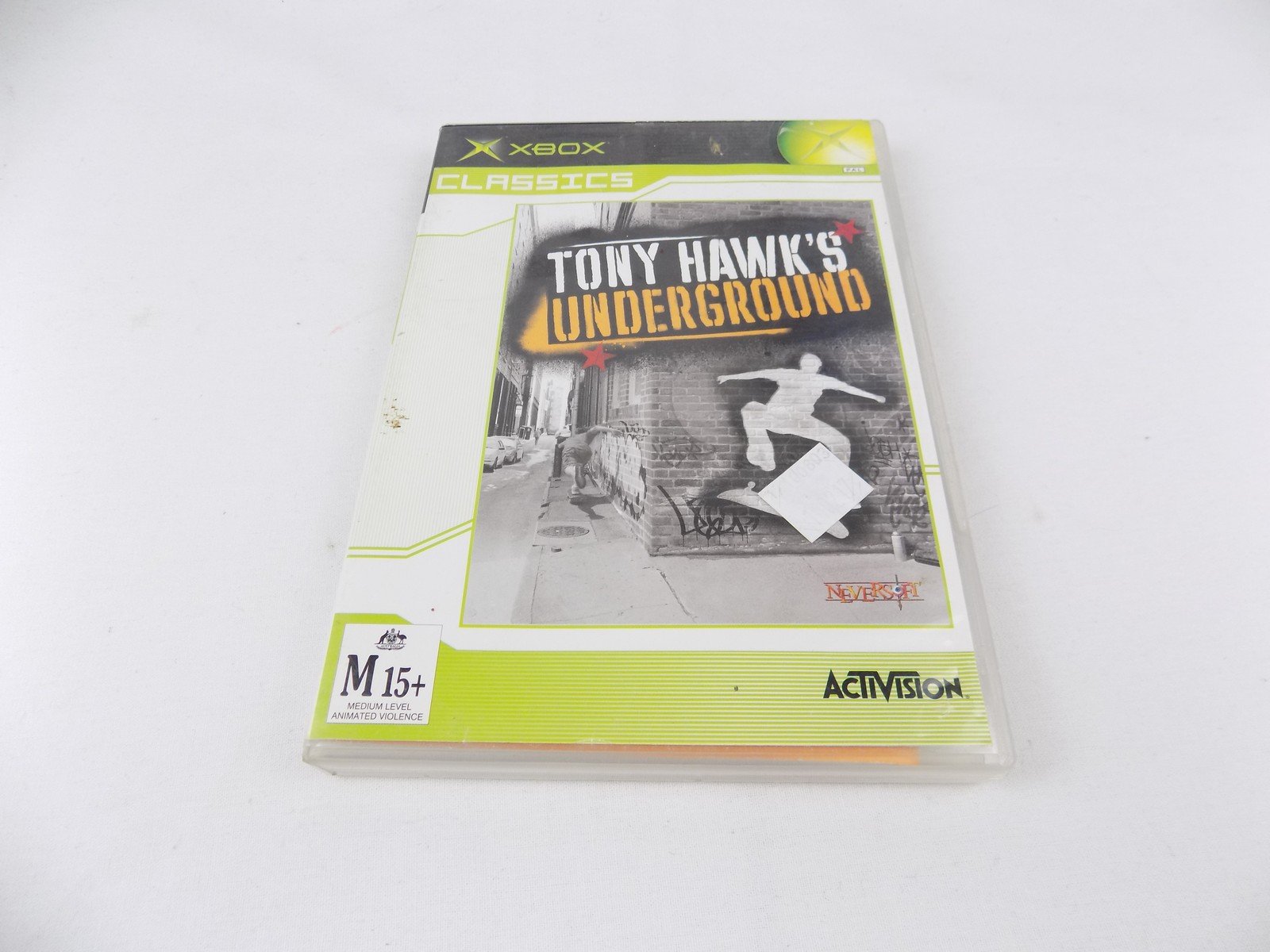 Mint Disc Xbox Original Tony Hawk's Underground Hawks Classics - Inc Manual
