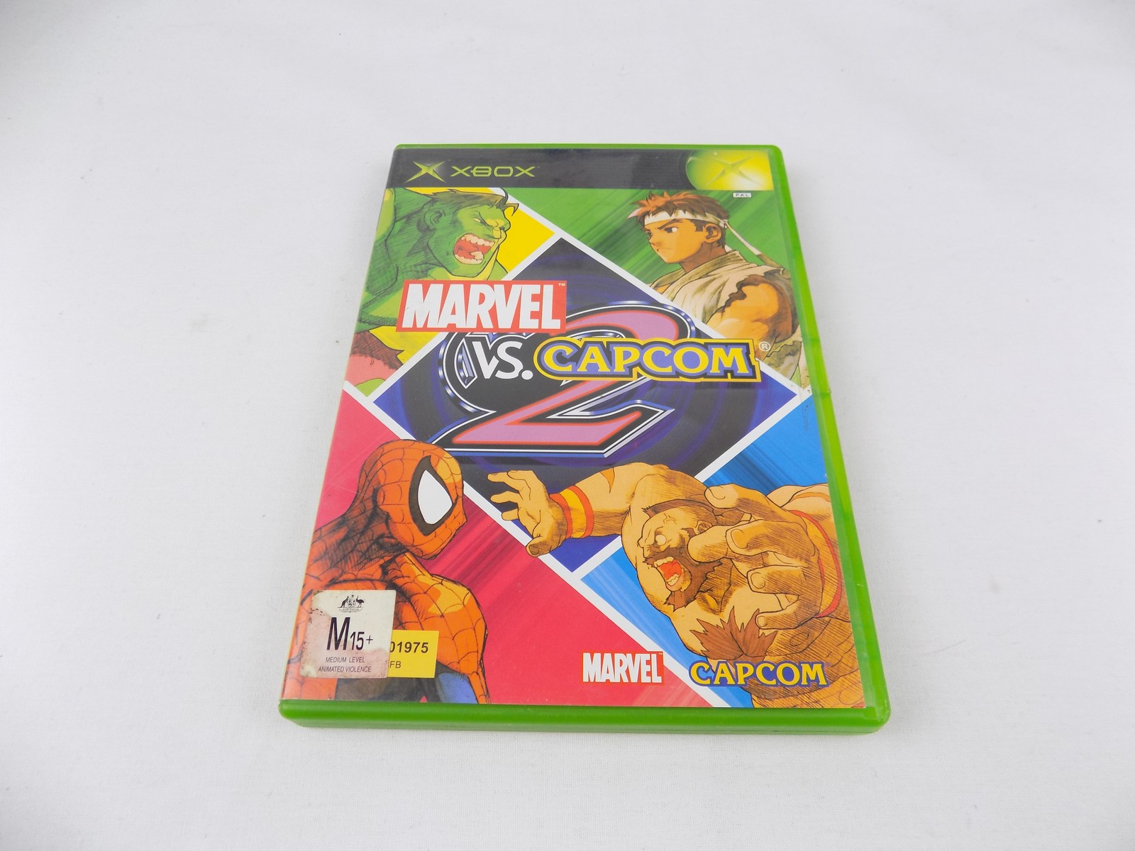 Mint Disc Xbox Original Marvel Vs. Capcom 2 II - Inc Manual - Starboard ...