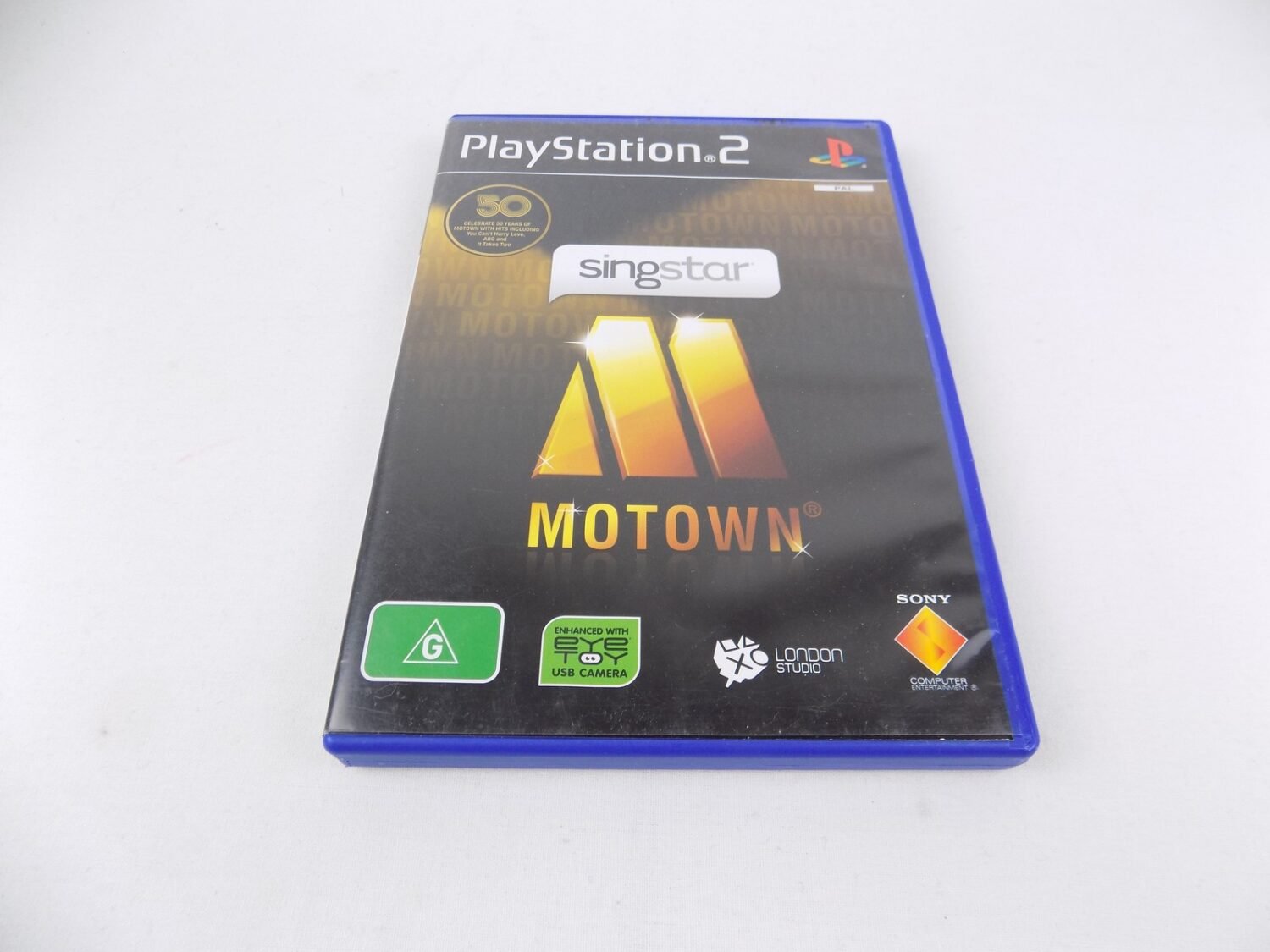 Mint Disc Playstation 2 Ps2 Singstar Motown - Inc Manual