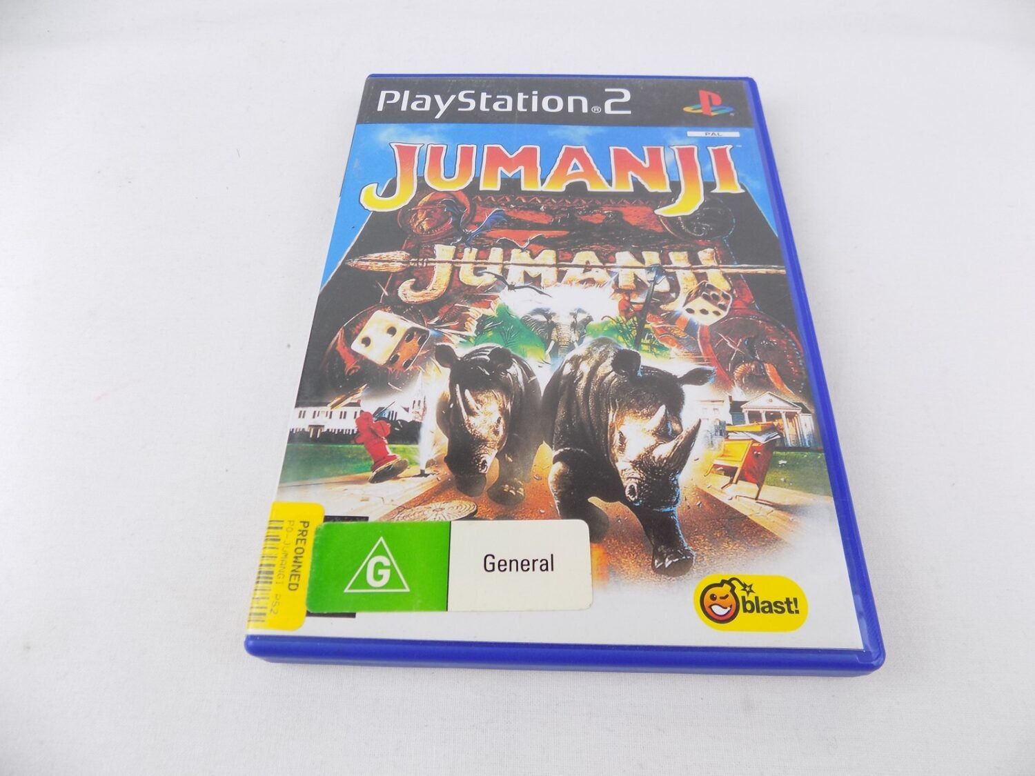Mint Disc Playstation 2 Ps2 Jumanji - Inc Manual