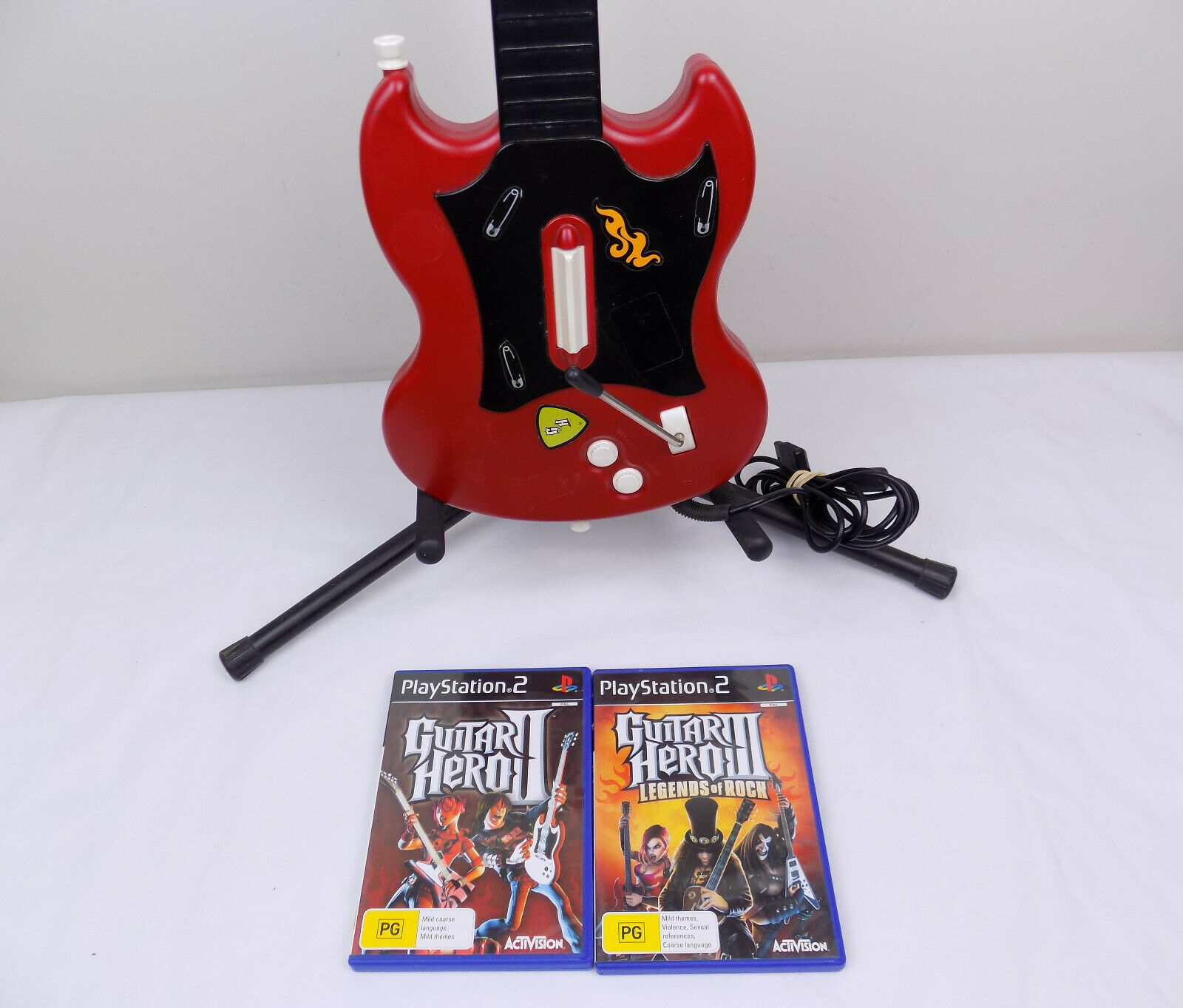 PS2 Guitar Hero Controller Guitar x2 - PlayStation outlets 2