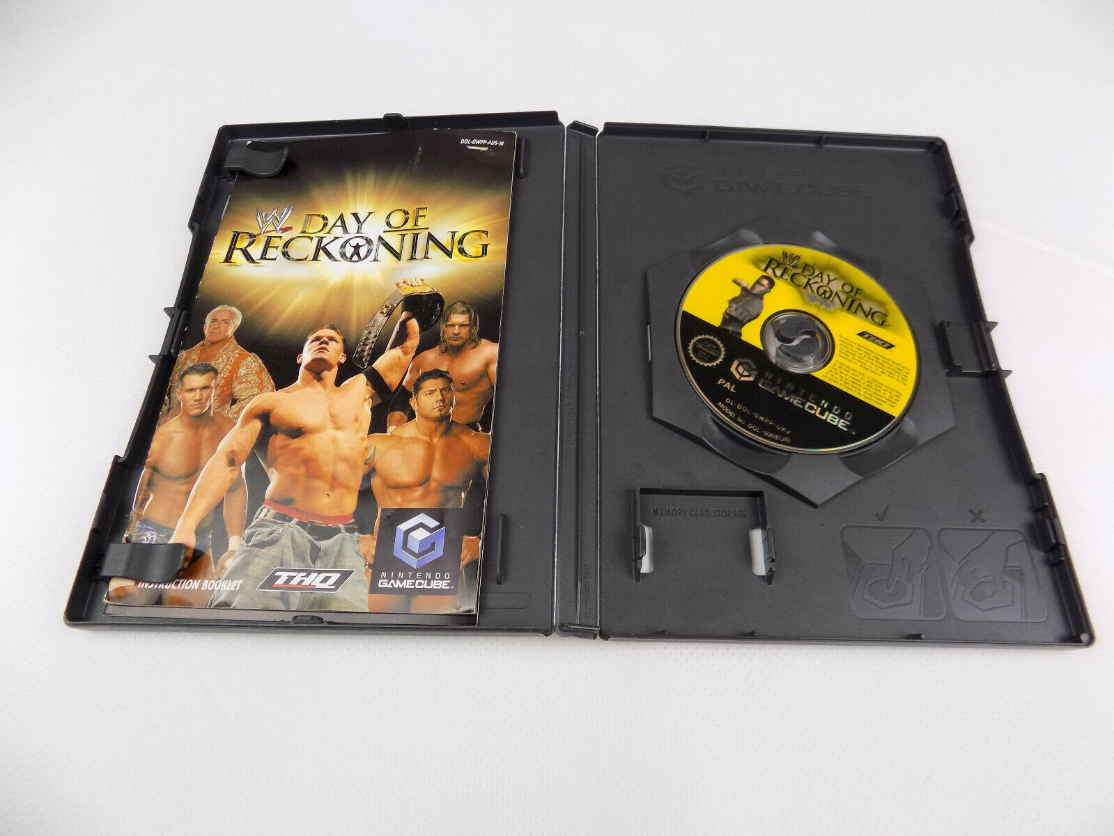 Mint Disc Nintendo Gamecube WWE Day of Reckoning PAL – Inc Manual ...