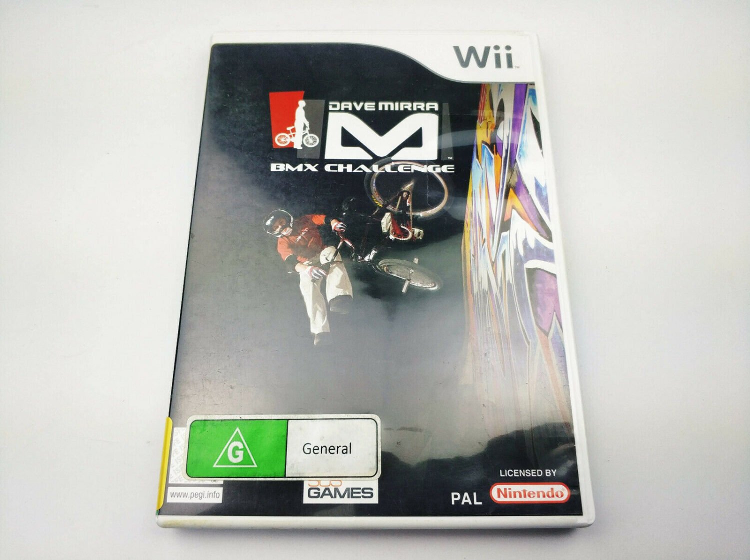 Mint Disc Nintendo Wii Dave Mirra BMX Challenge Wii U Comp. - Inc Manual